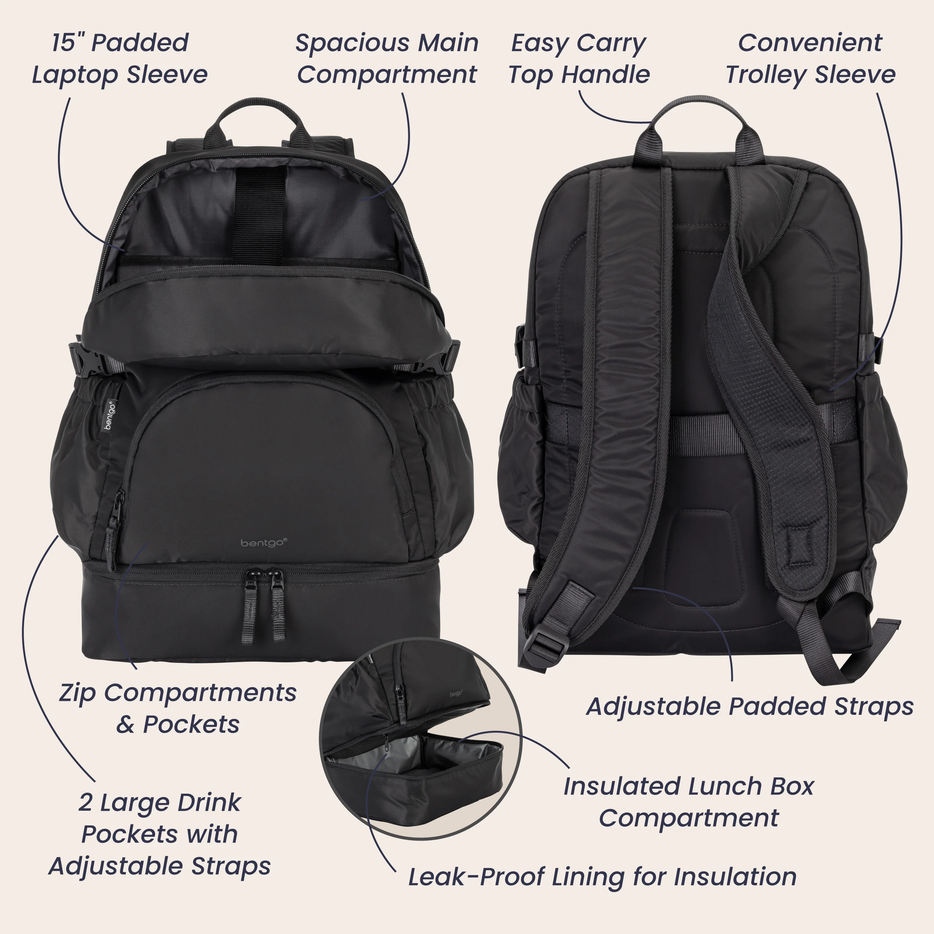 Bentgo 2-in-1 Backpack & Lunch Bag - Image 33