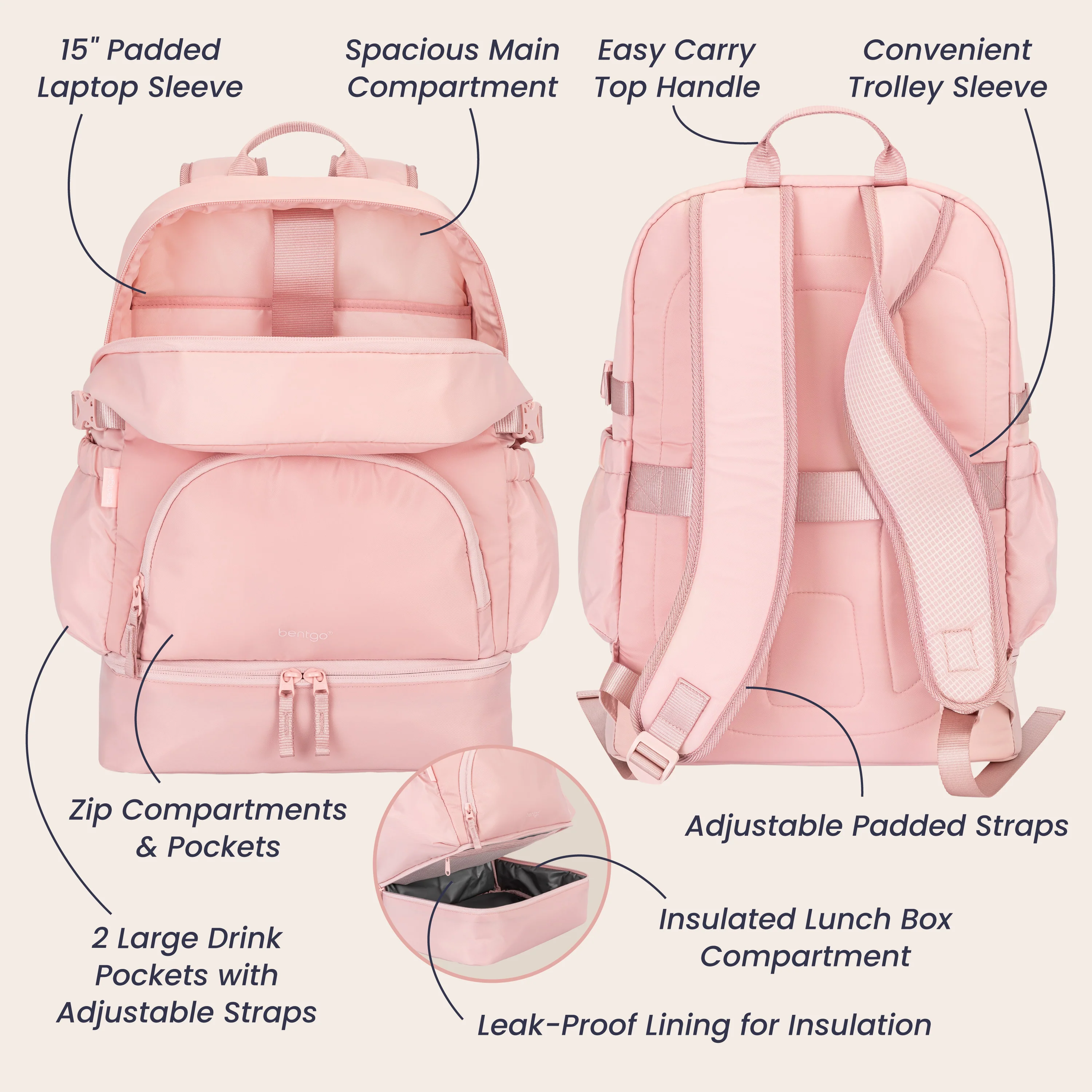 Bentgo 2-in-1 Backpack & Lunch Bag - Image 40