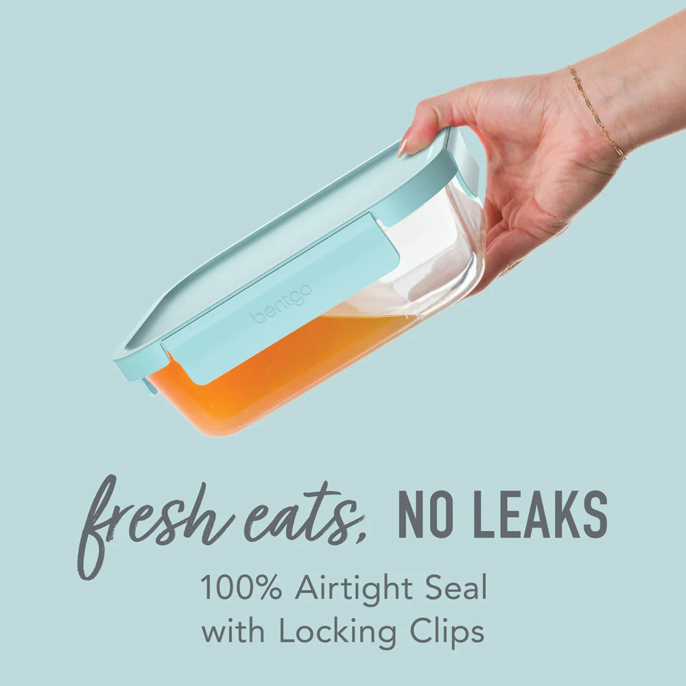 Bentgo Glass Leak-Proof Food Storage Set (8-Piece) - Image 5