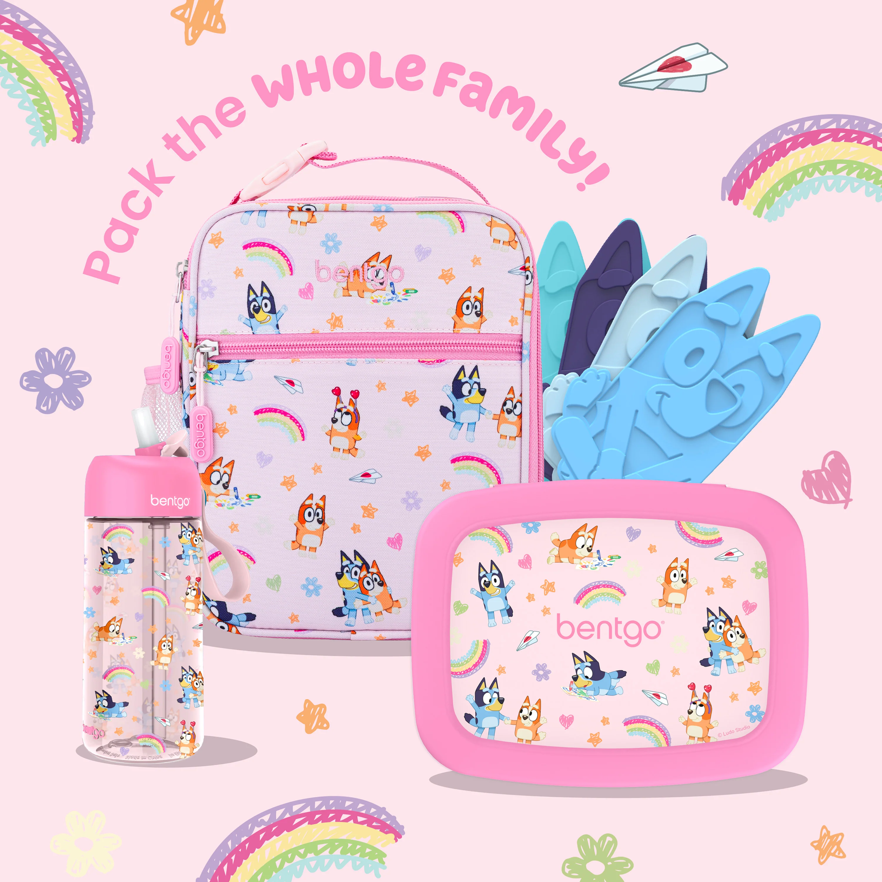Bentgo + Bluey Kids Prints Lunch Box - Image 15