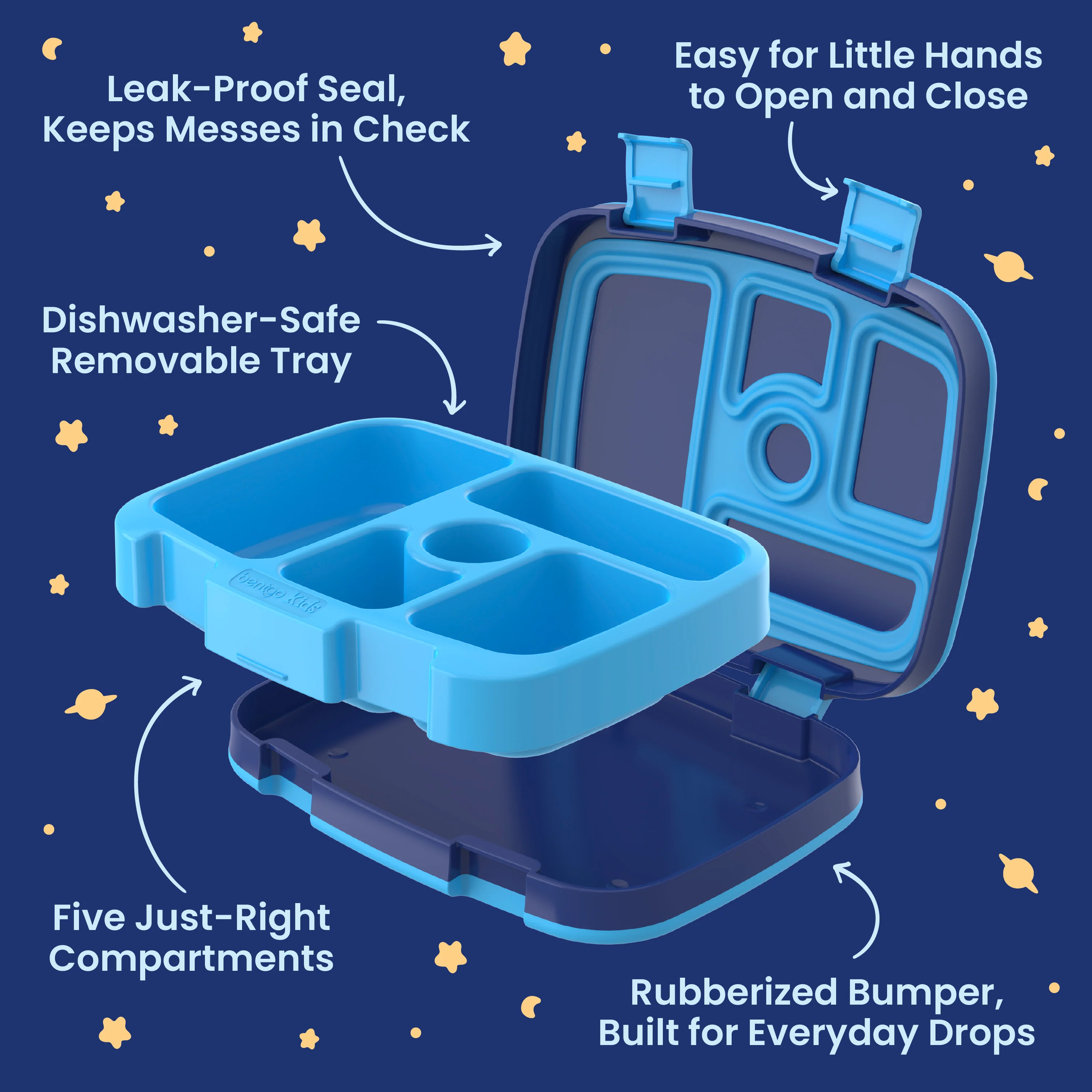 Bentgo + Bluey Kids Prints Lunch Box - Image 21