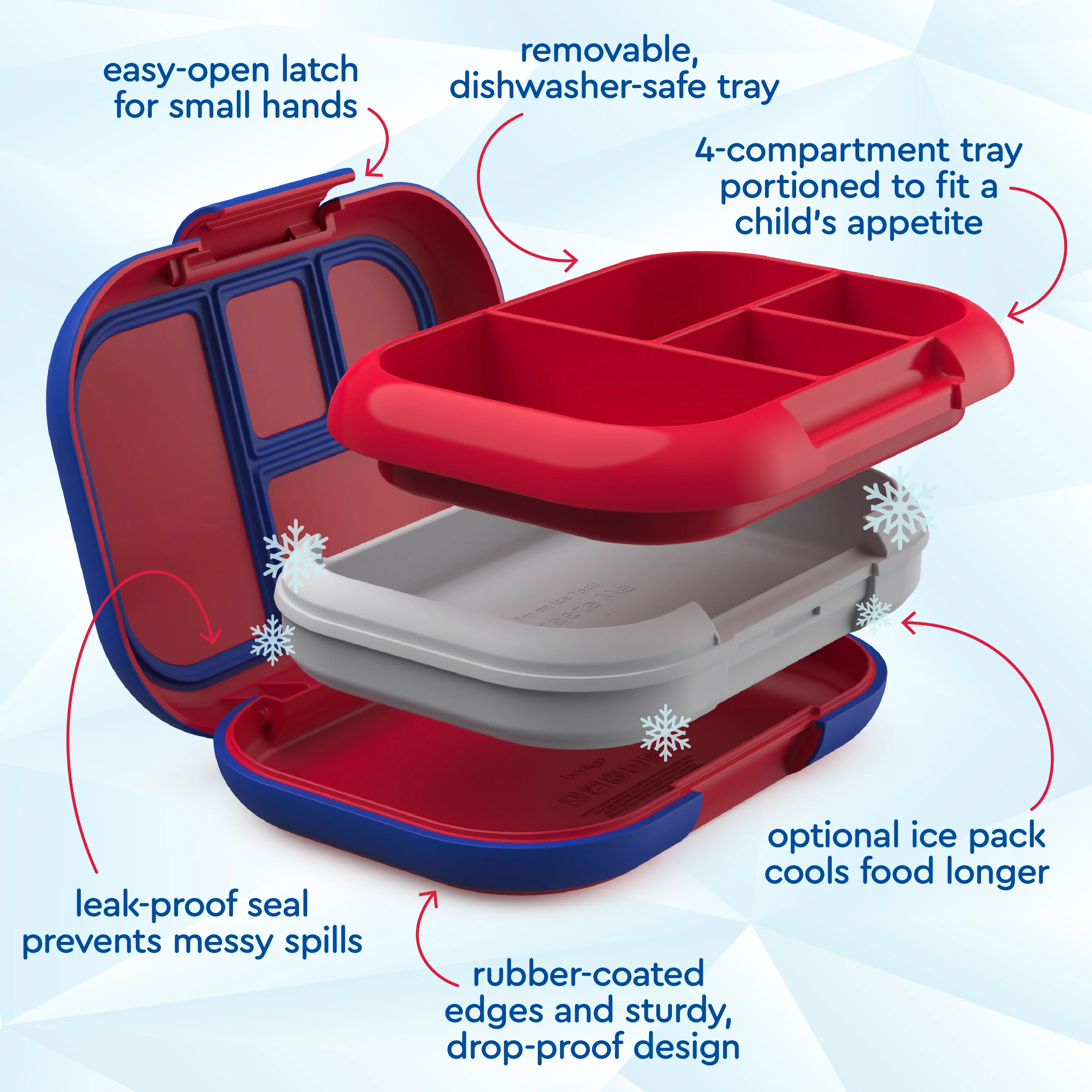 Bentgo Chill Kids Lunch & Snack Box - Image 39