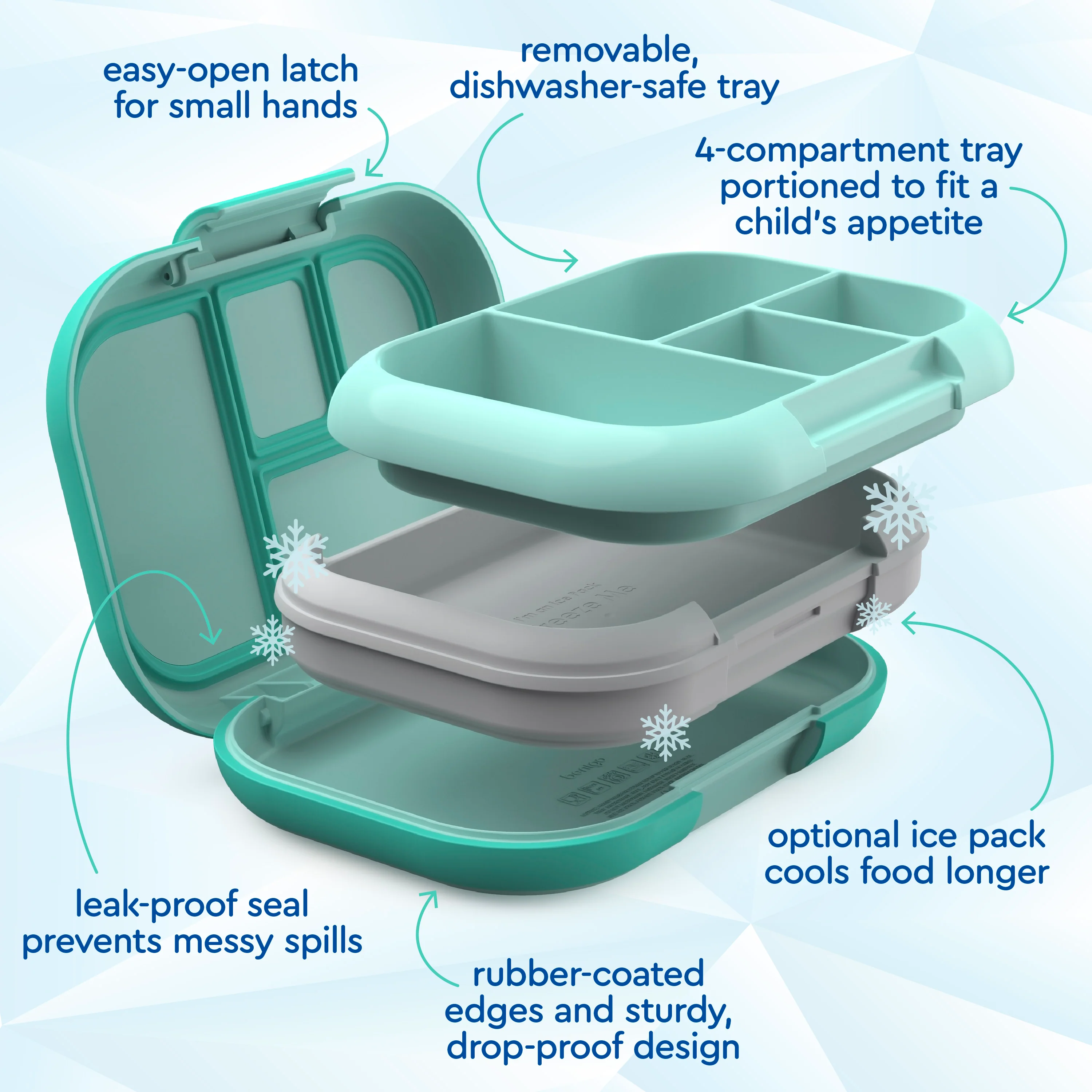 Bentgo Chill Kids Lunch & Snack Box - Image 51