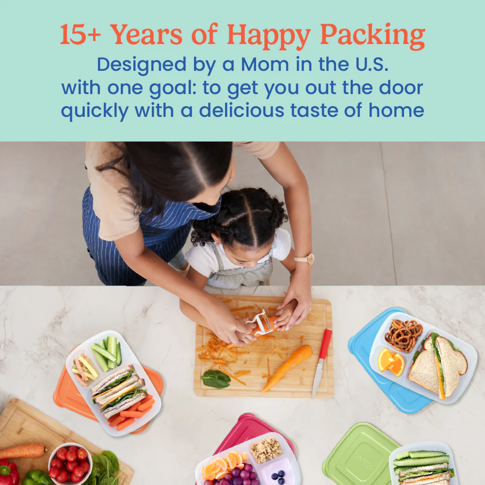 Bentgo Easyboxes 3-Compartment Food Containers 8-Piece Set - Image 4