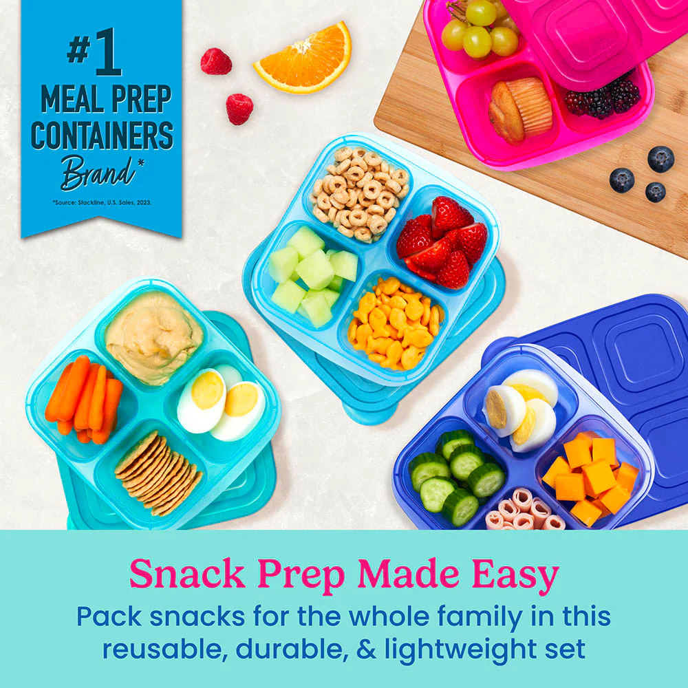 Bentgo Easyboxes 4-Compartment Snack Containers 8-Piece Set - Image 20