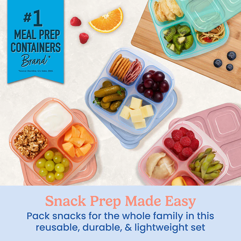 Bentgo Easyboxes 4-Compartment Snack Containers 8-Piece Set - Image 29