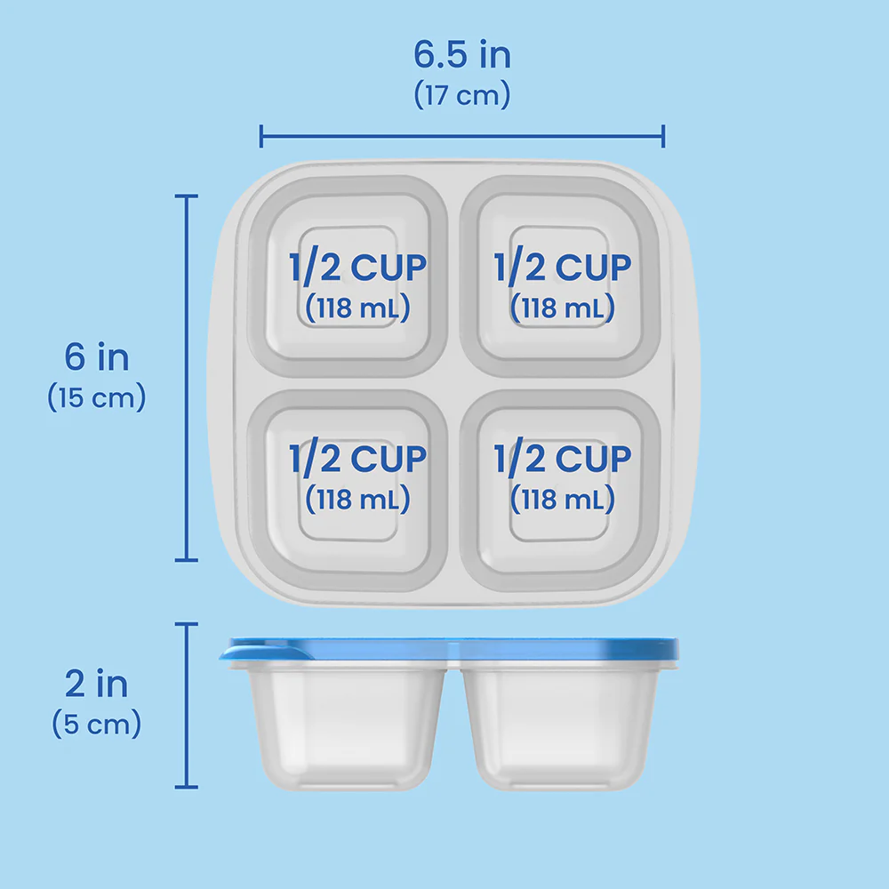 Bentgo Easyboxes 4-Compartment Snack Containers 8-Piece Set - Image 8