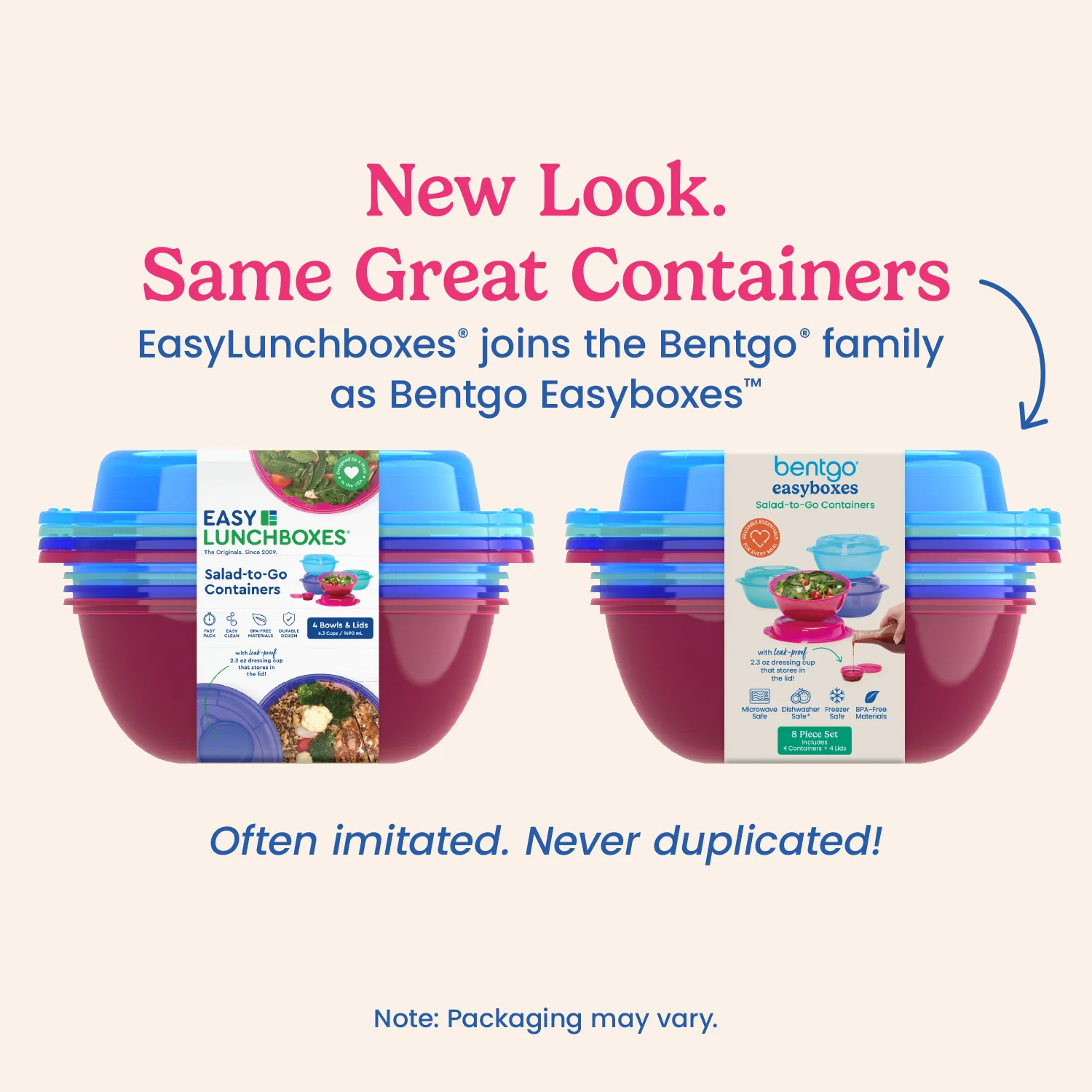 Bentgo Easyboxes Salad-to-Go Containers 8-Piece Set - Image 14