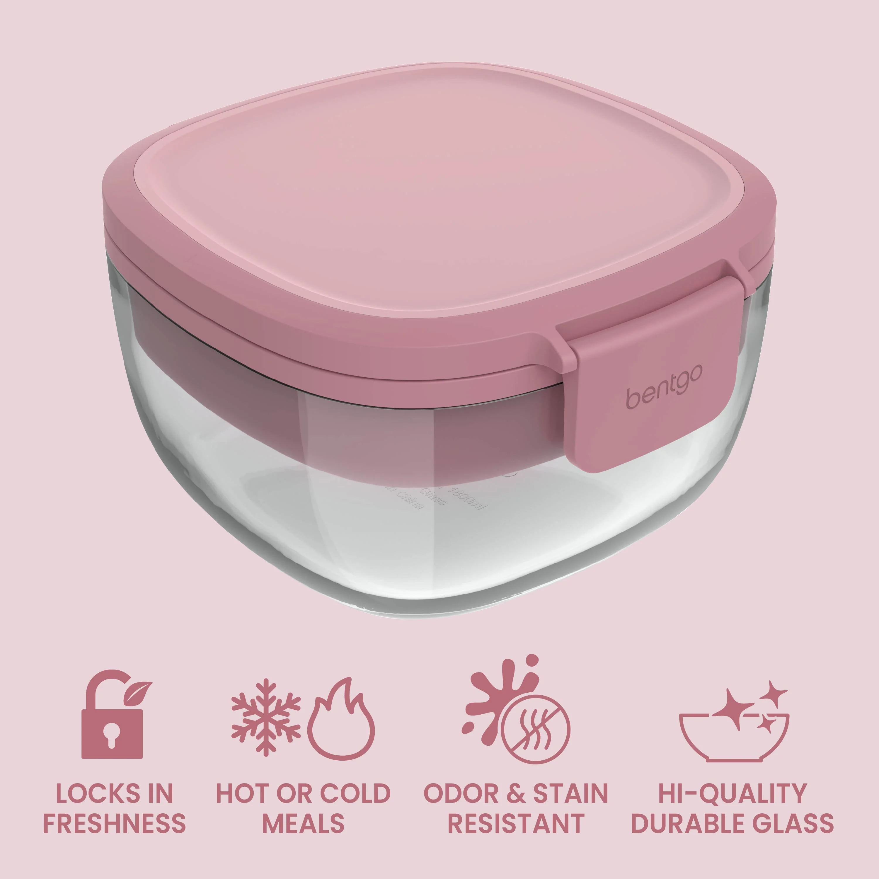 Bentgo Glass Salad Container - Image 3