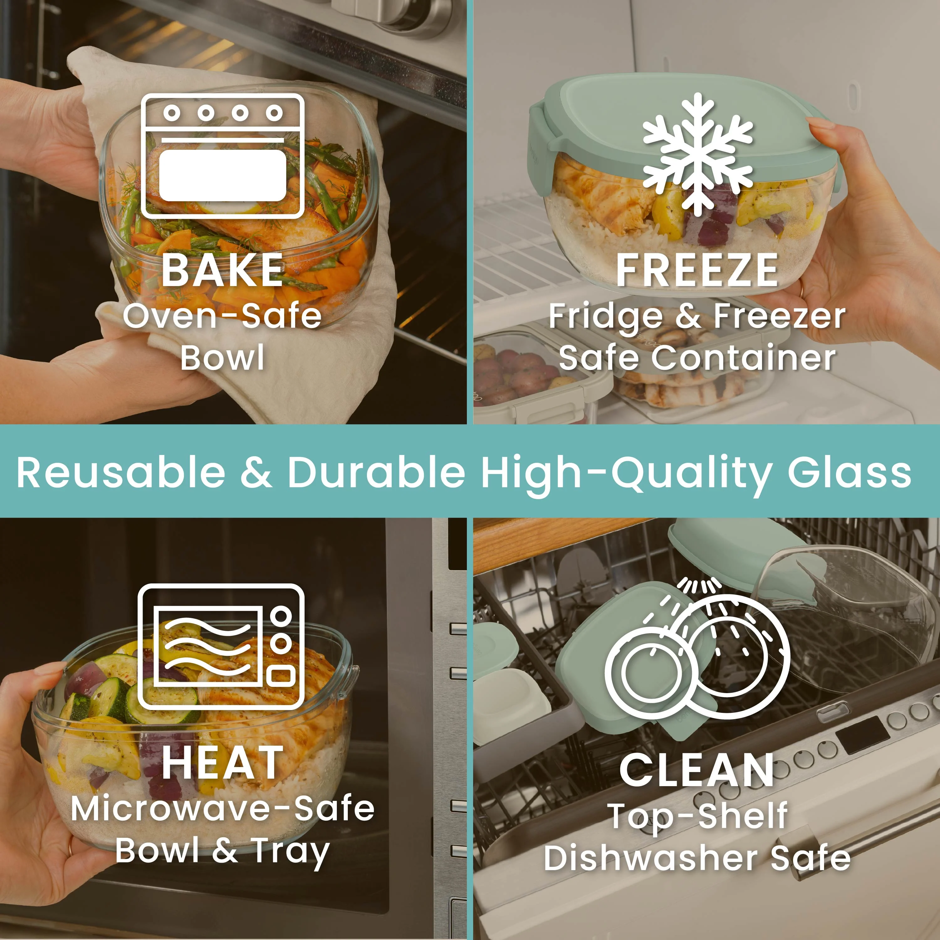 Bentgo Glass Salad Container - Image 39