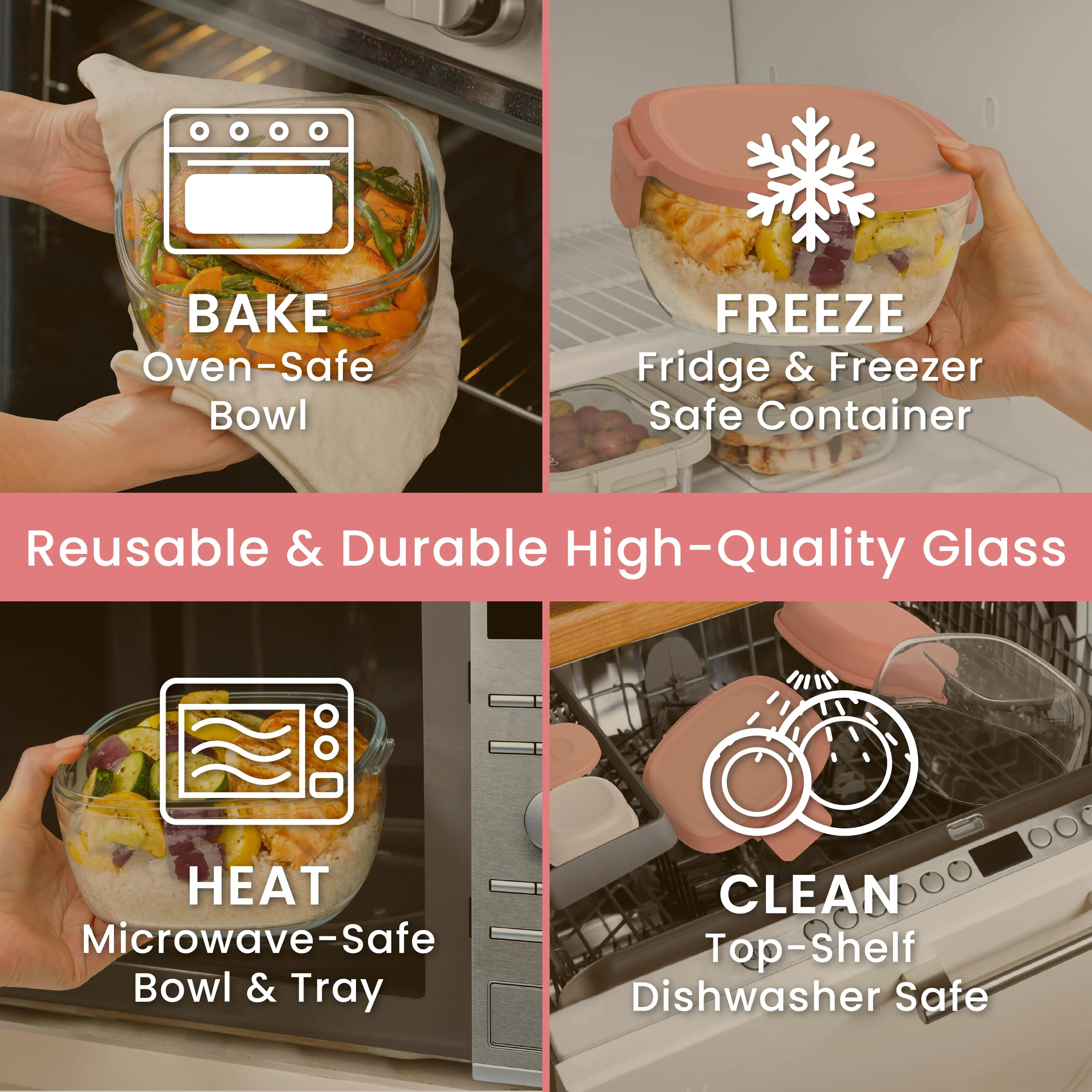 Bentgo Glass Salad Container - Image 53