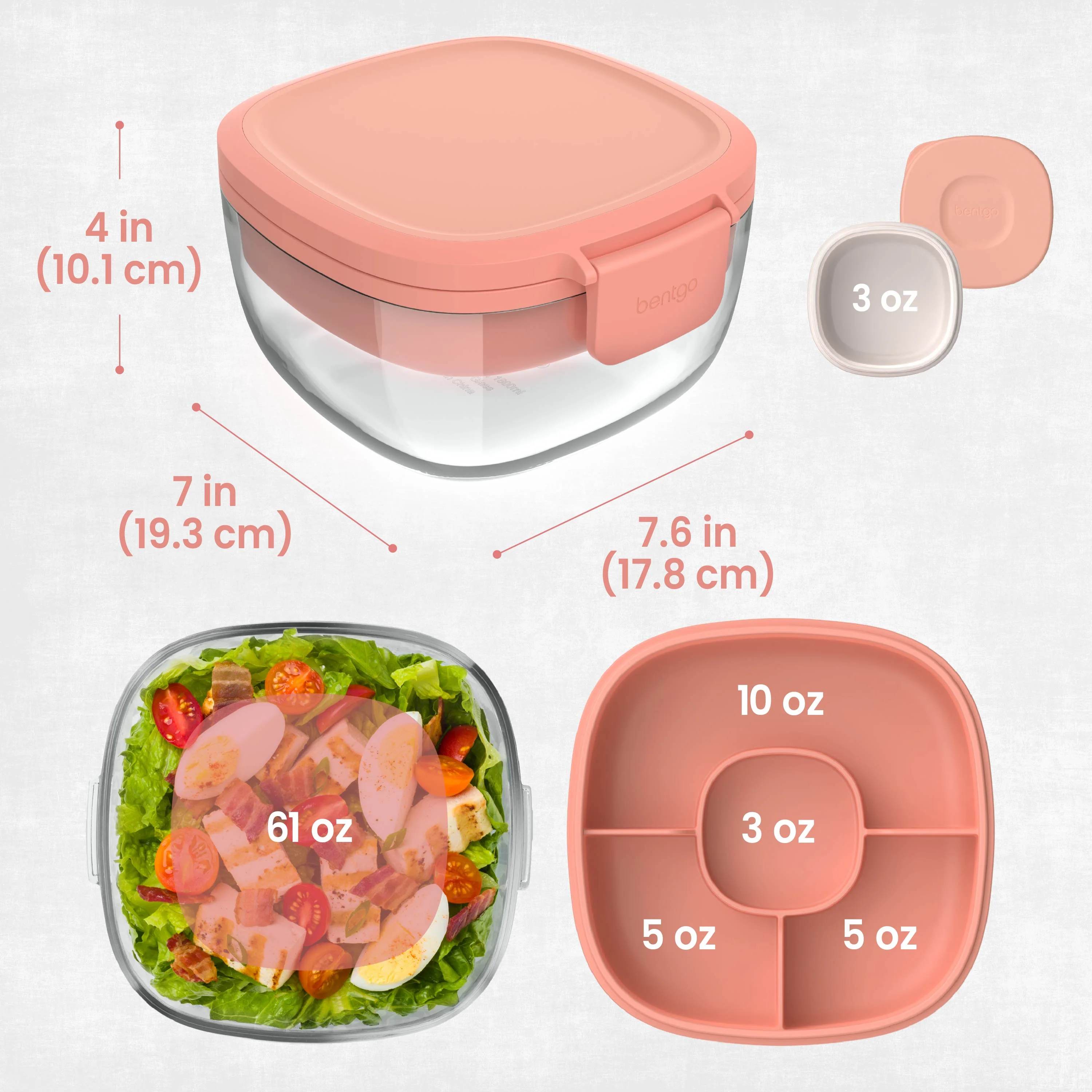 Bentgo Glass Salad Container - Image 55