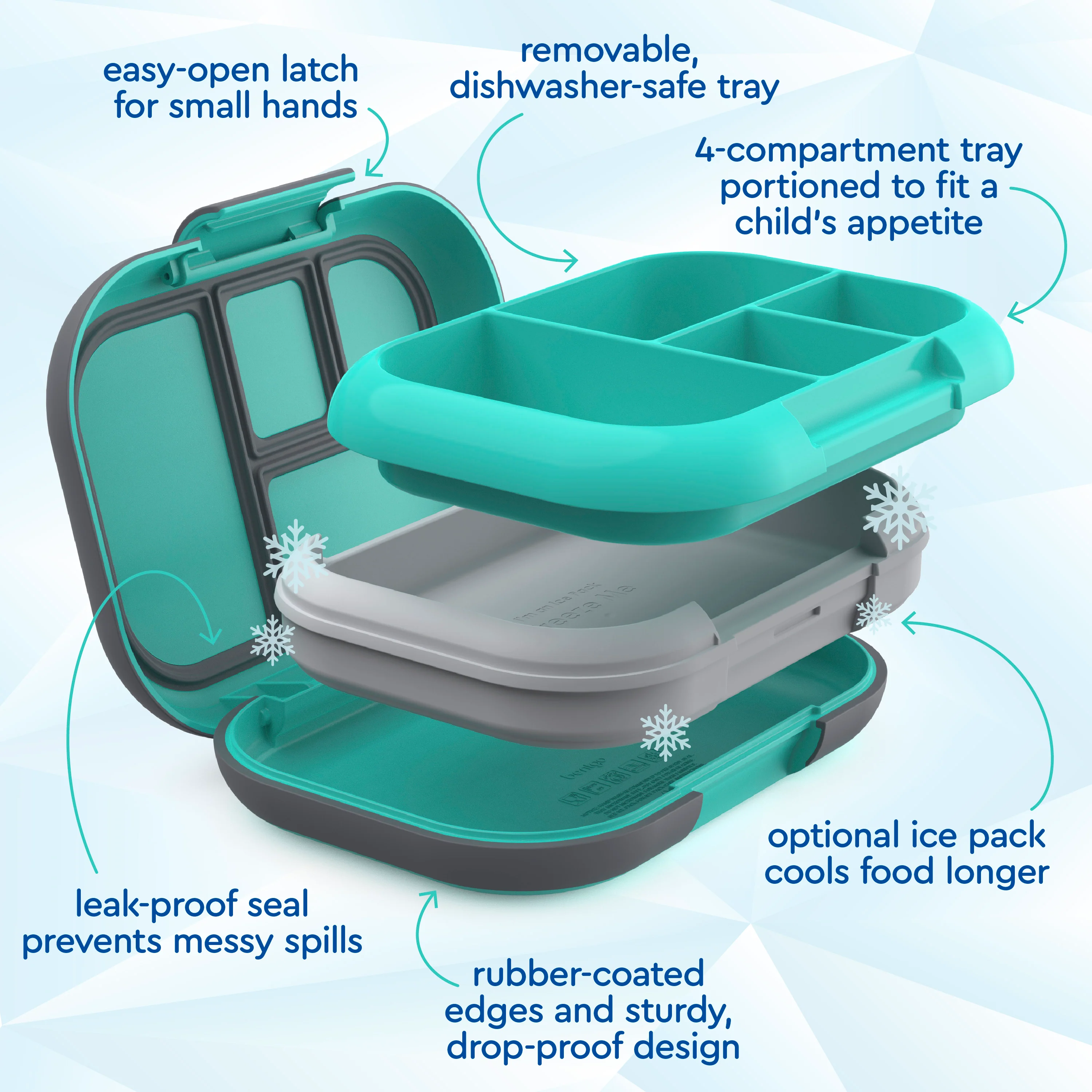 Bentgo Chill Kids Lunch Box - Image 5
