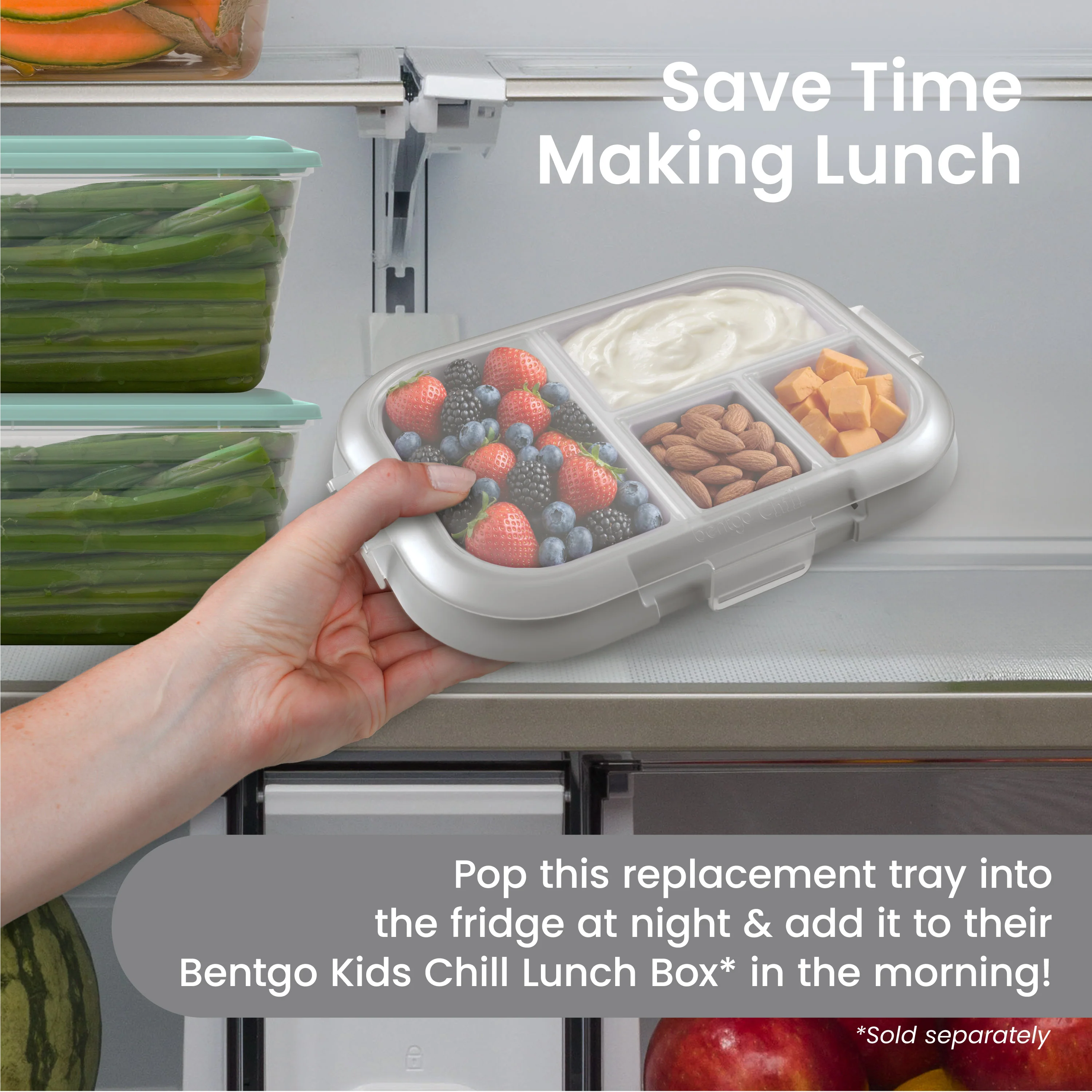 Bentgo Chill Kids Tray with Transparent Cover - Image 10