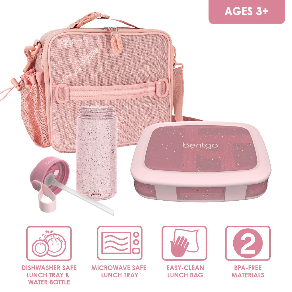 Bentgo Kids Glitter Lunch Set - Image 3