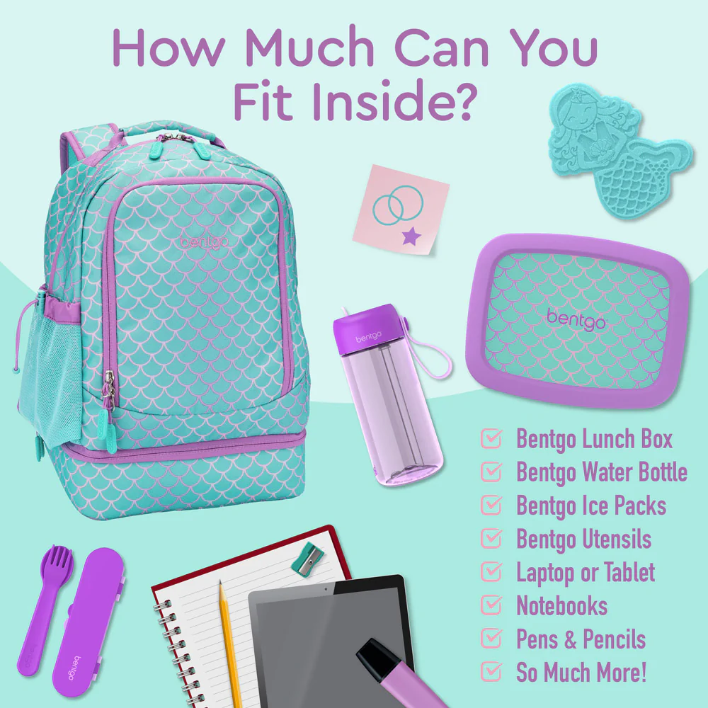 Bentgo Kids Prints 2-in-1 Backpack & Lunch Bag - Image 28
