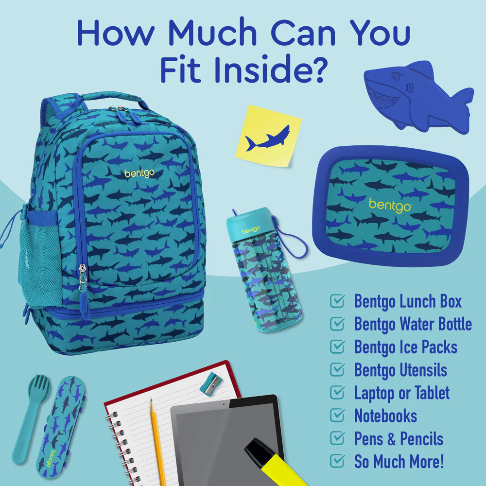 Bentgo Kids Prints 2-in-1 Backpack & Lunch Bag - Image 46