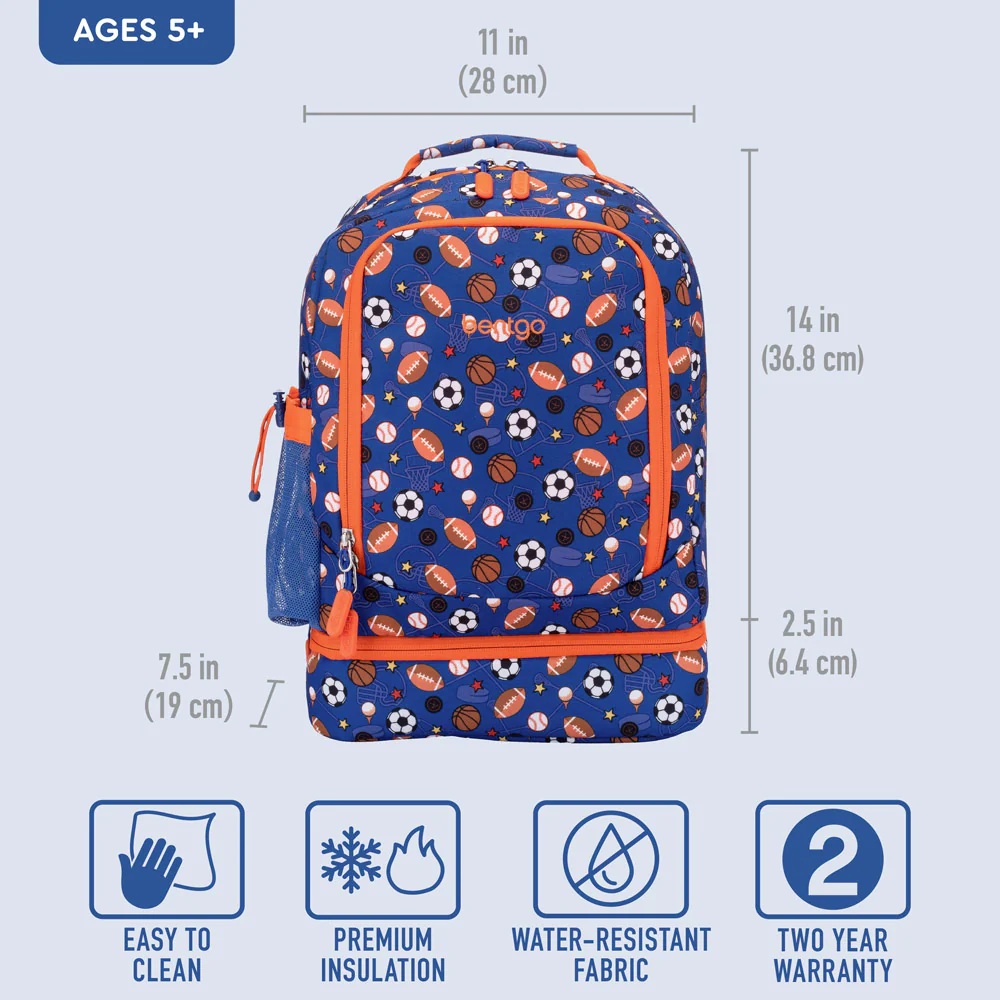 Bentgo Kids Prints 2-in-1 Backpack & Lunch Bag - Image 65