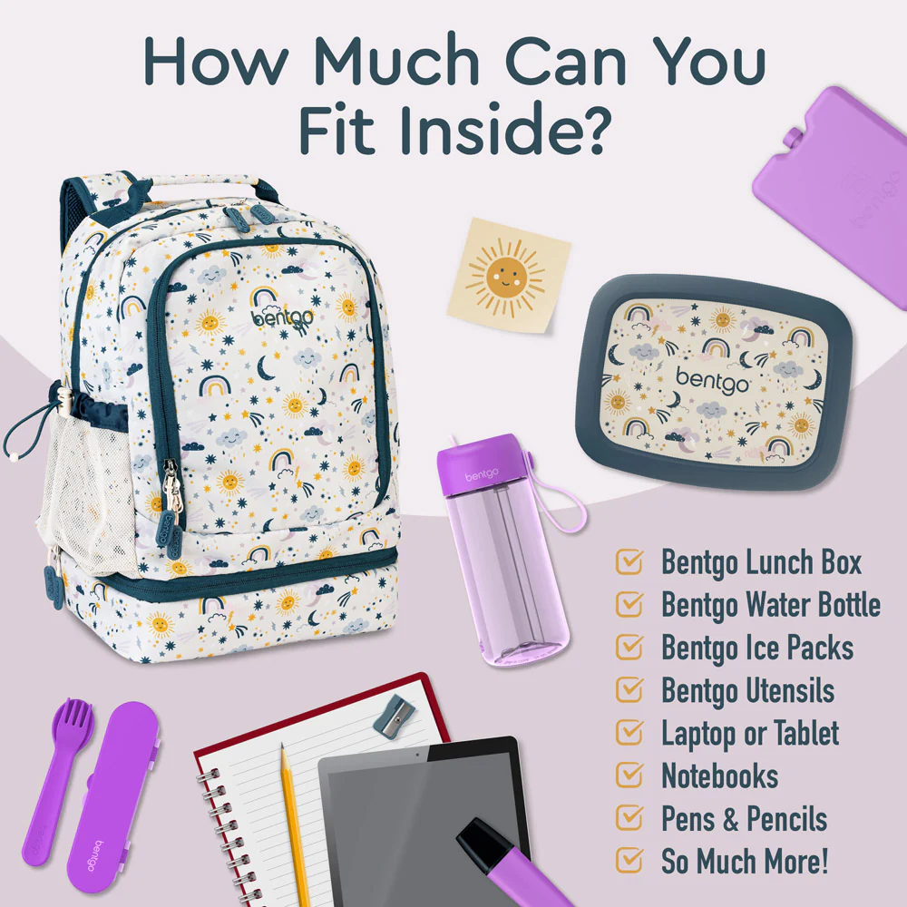 Bentgo Kids Prints 2-in-1 Backpack & Lunch Bag - Image 82