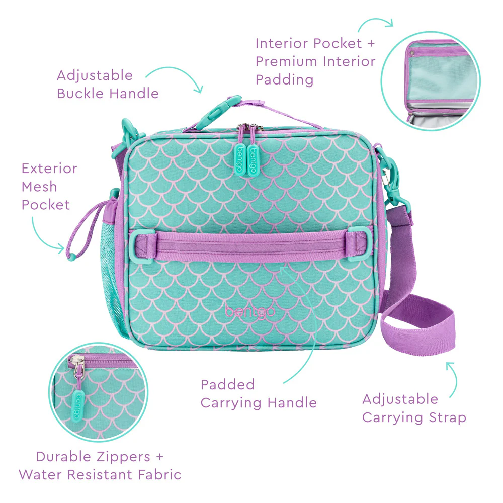 Bentgo Kids Prints Lunch Box, Lunch Bag, & Ice Packs - Image 115