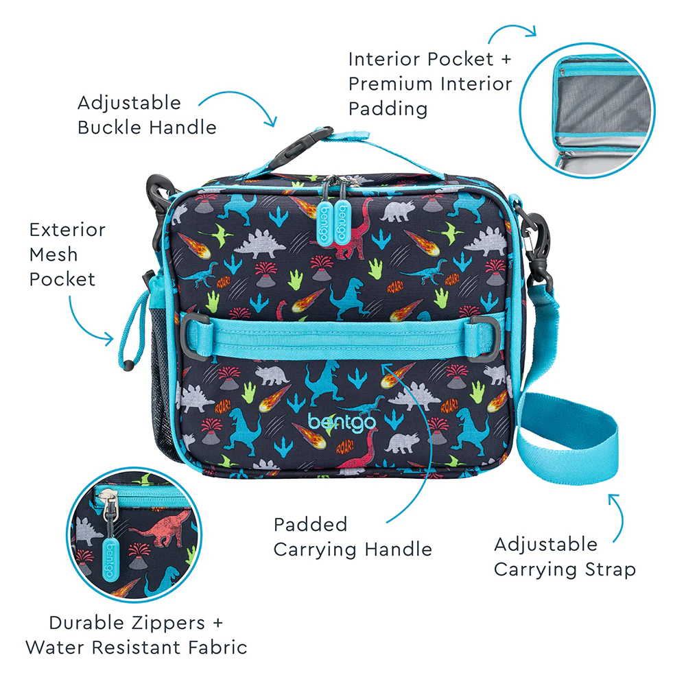 Bentgo Kids Prints Lunch Box, Lunch Bag, & Ice Packs - Image 25