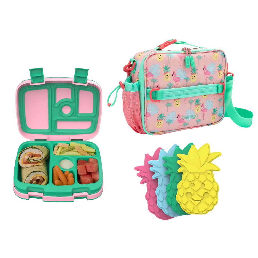 Bentgo Kids Prints Lunch Box, Lunch Bag, & Ice Packs - Image 31