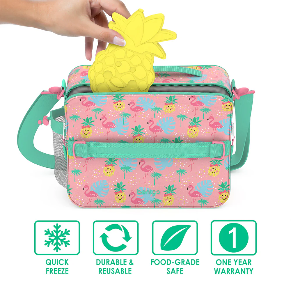 Bentgo Kids Prints Lunch Box, Lunch Bag, & Ice Packs - Image 44