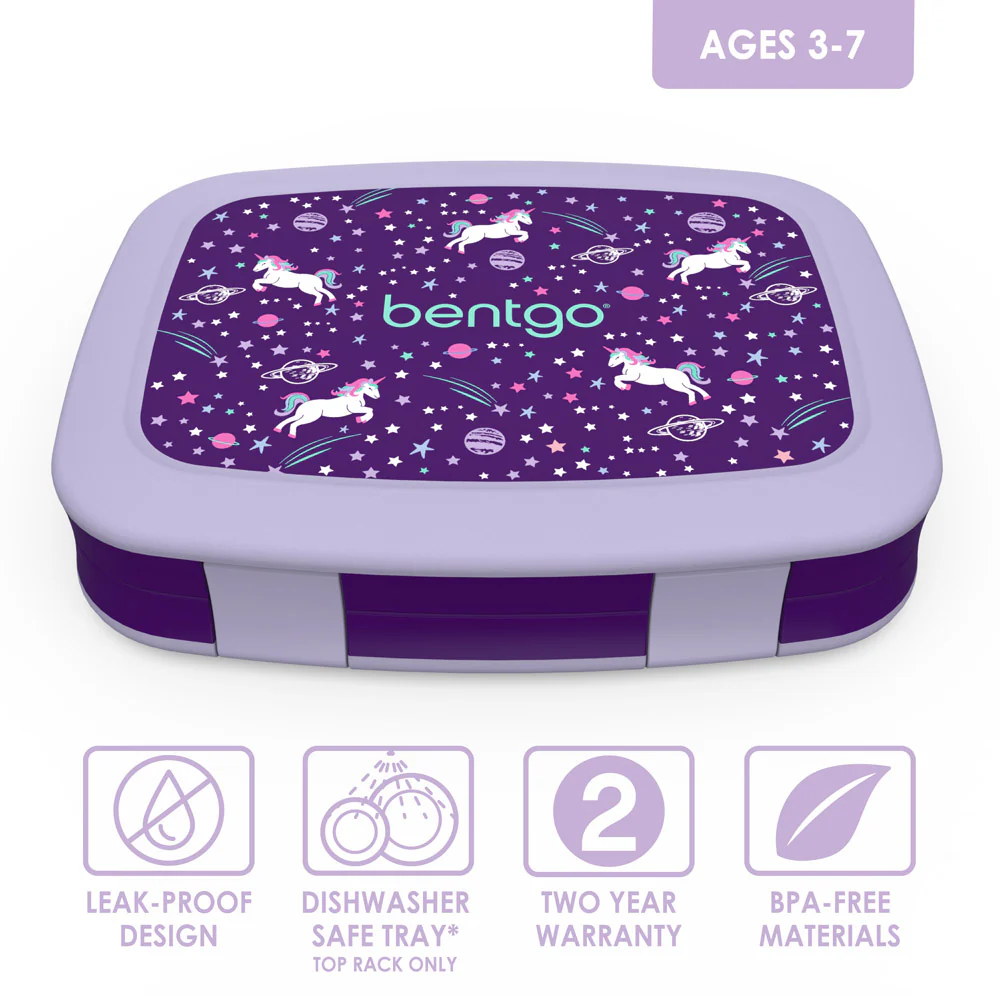Bentgo Kids Prints Lunch Box, Lunch Bag, & Ice Packs - Image 48