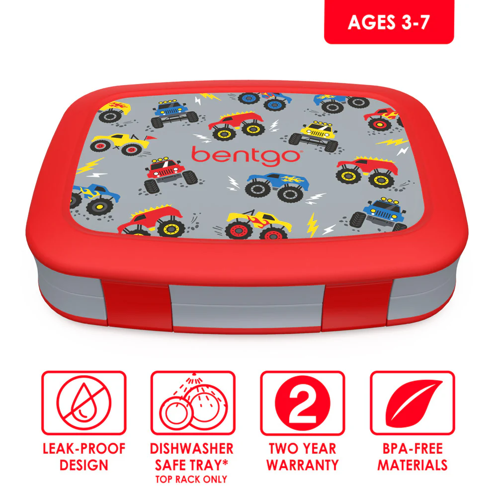 Bentgo Kids Prints Lunch Box, Lunch Bag, & Ice Packs - Image 78