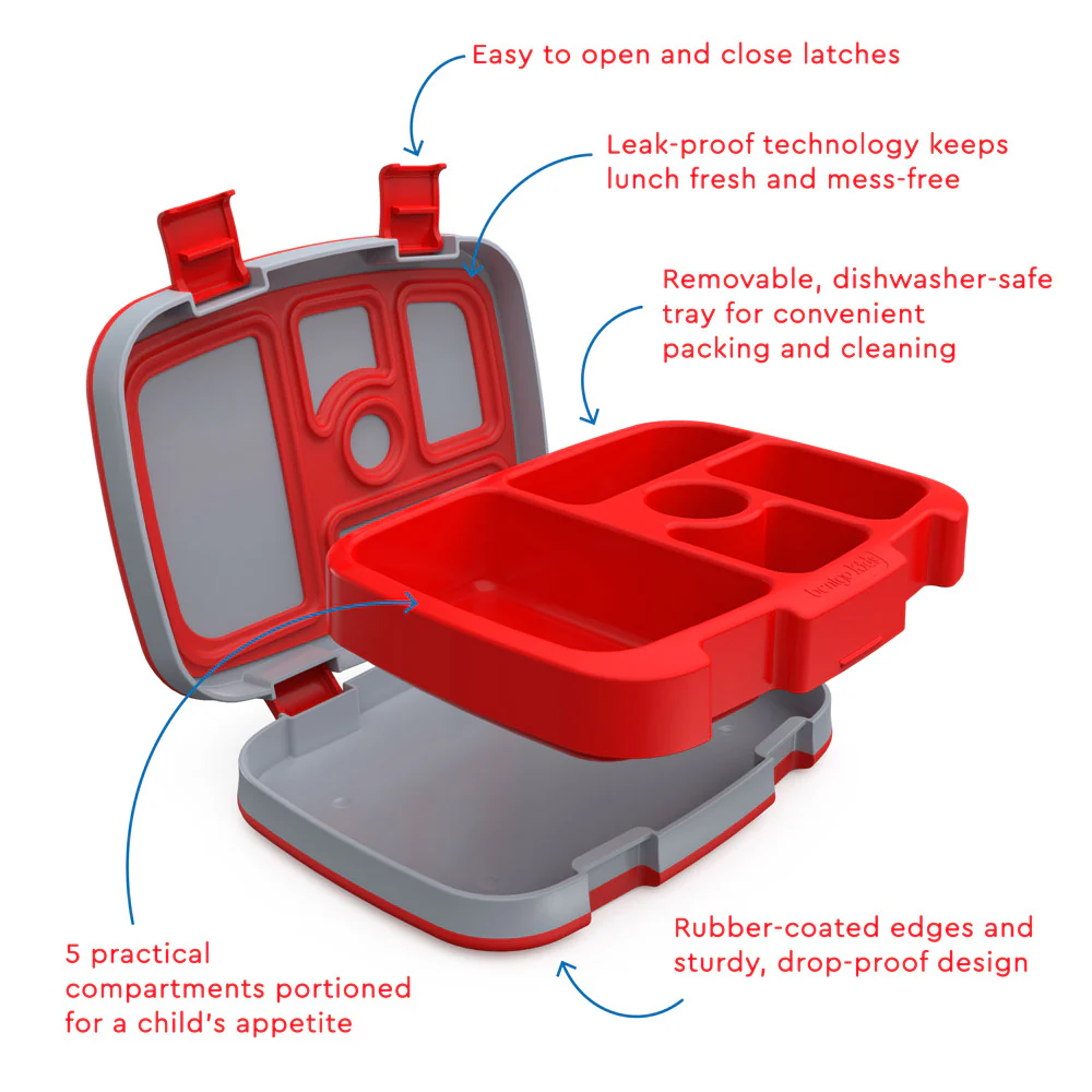 Bentgo Kids Prints Lunch Box, Lunch Bag, & Ice Packs - Image 79