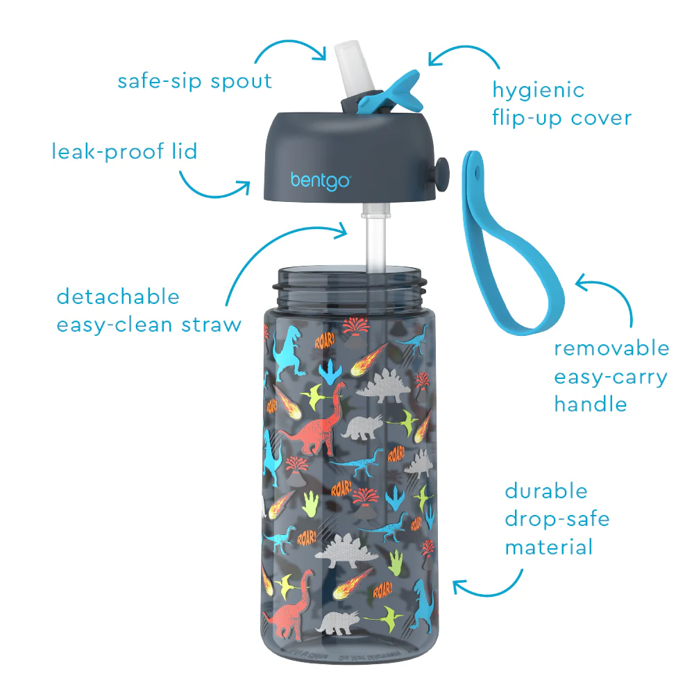 Bentgo Kids Prints Lunch Box & Water Bottle - Image 22