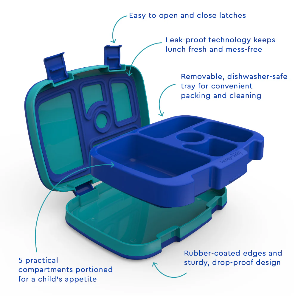 Bentgo Kids Prints Lunch Box & Water Bottle - Image 29