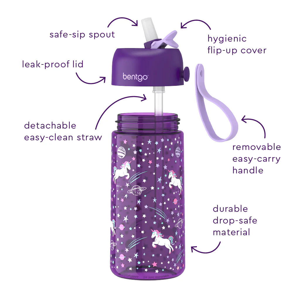 Bentgo Kids Prints Lunch Box & Water Bottle - Image 6