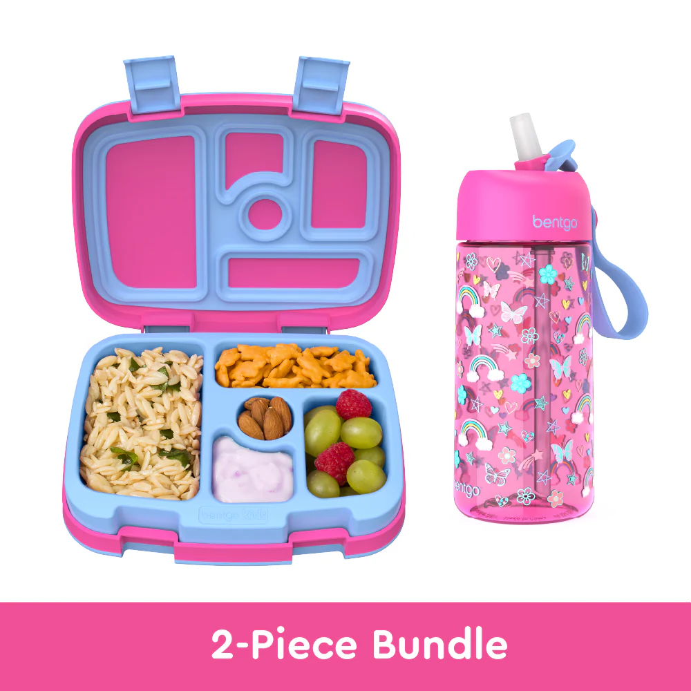 Bentgo Kids Prints Lunch Box & Water Bottle - Image 9