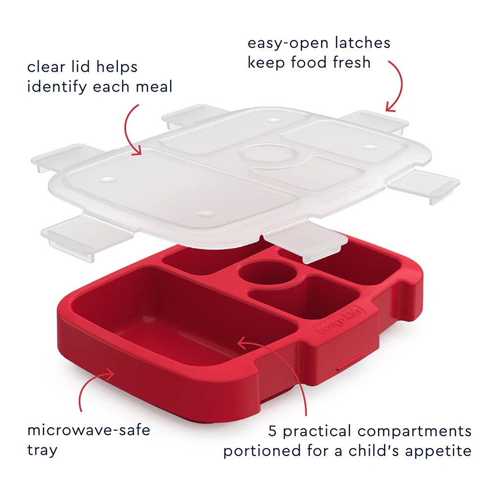 Bentgo Kids Prints Tray with Transparent Cover - Image 59
