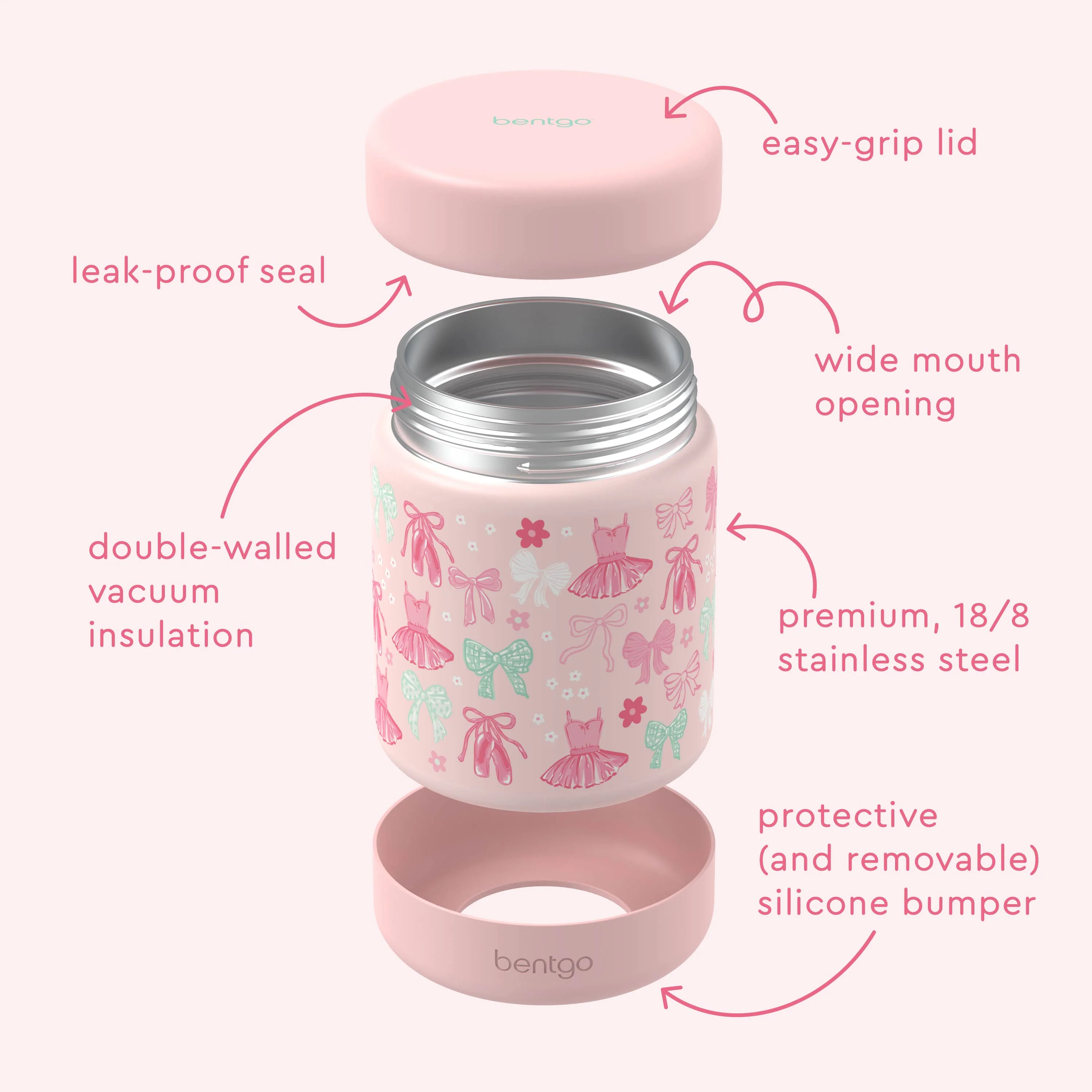 Bentgo Kids Stainless Steel Food Jar - Image 61