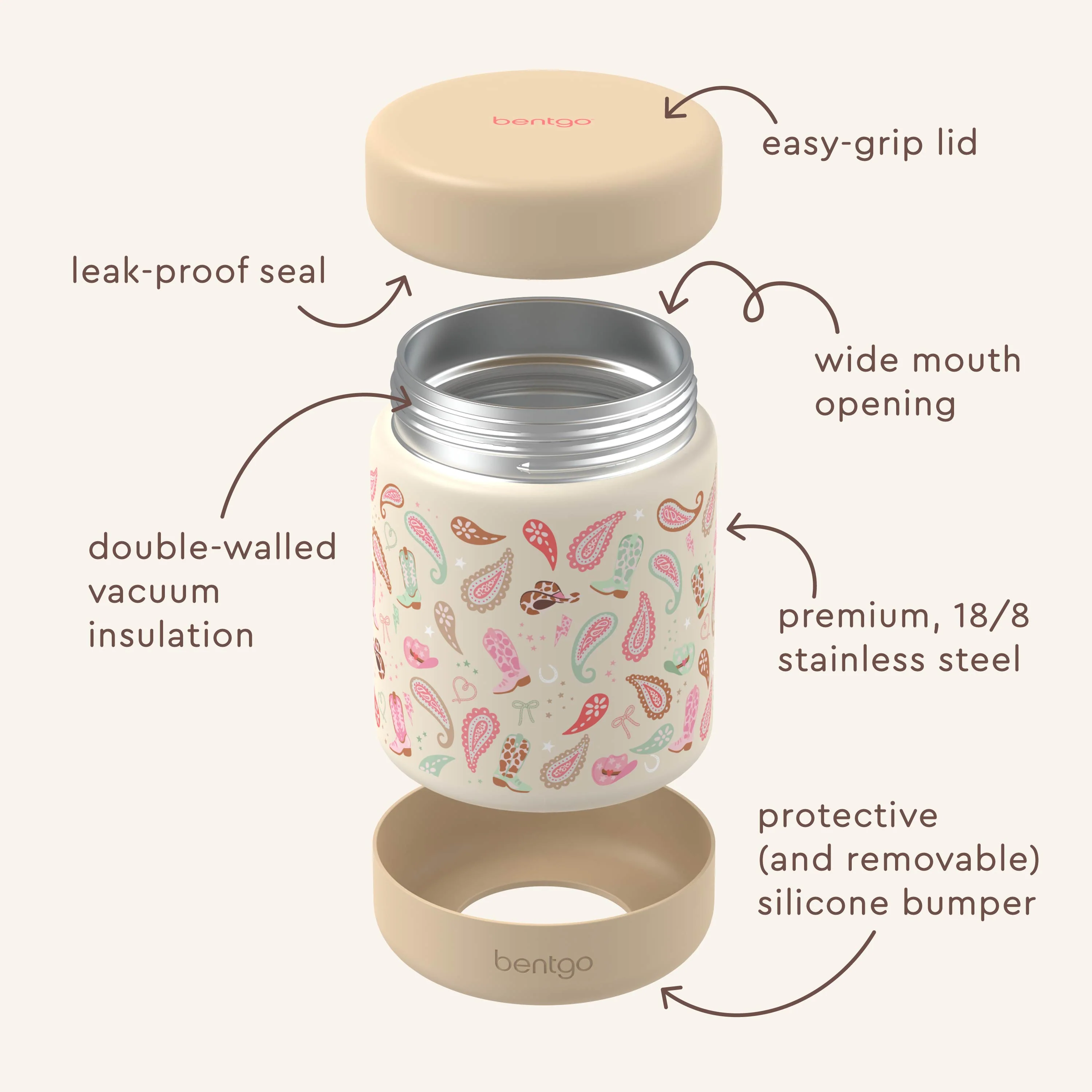 Bentgo Kids Stainless Steel Food Jar - Image 68