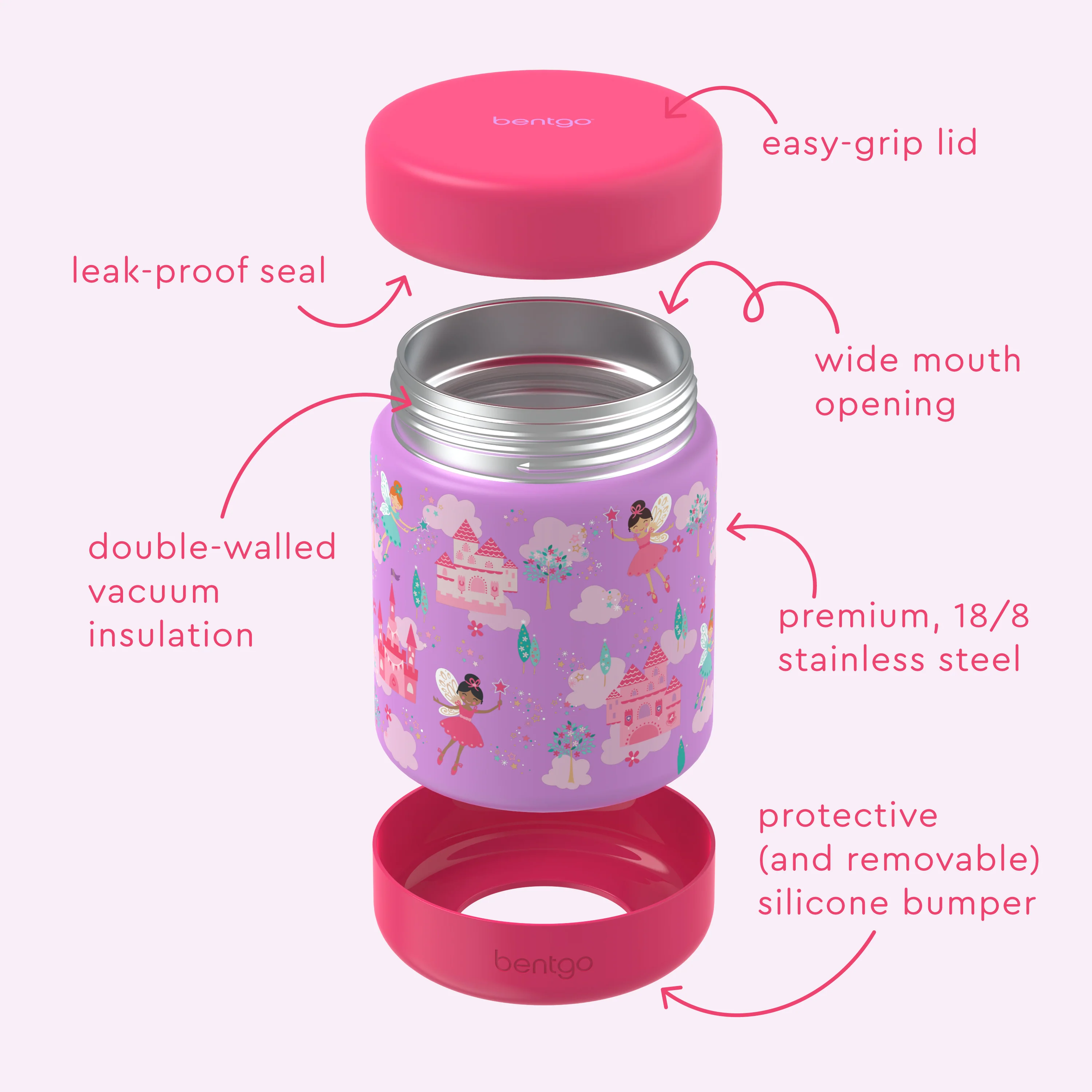 Bentgo Kids Stainless Steel Food Jar - Image 88