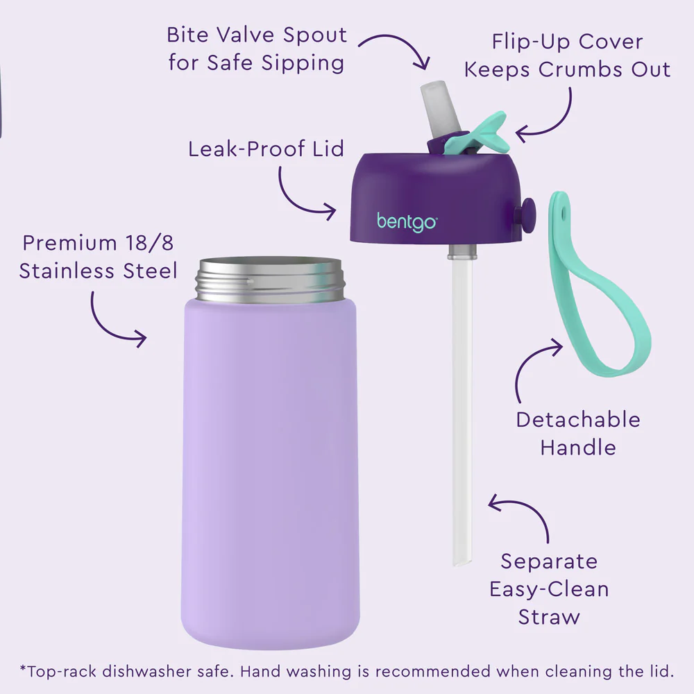 Bentgo Kids Stainless Steel Insulated Water Bottle (2-Pack) - Image 27