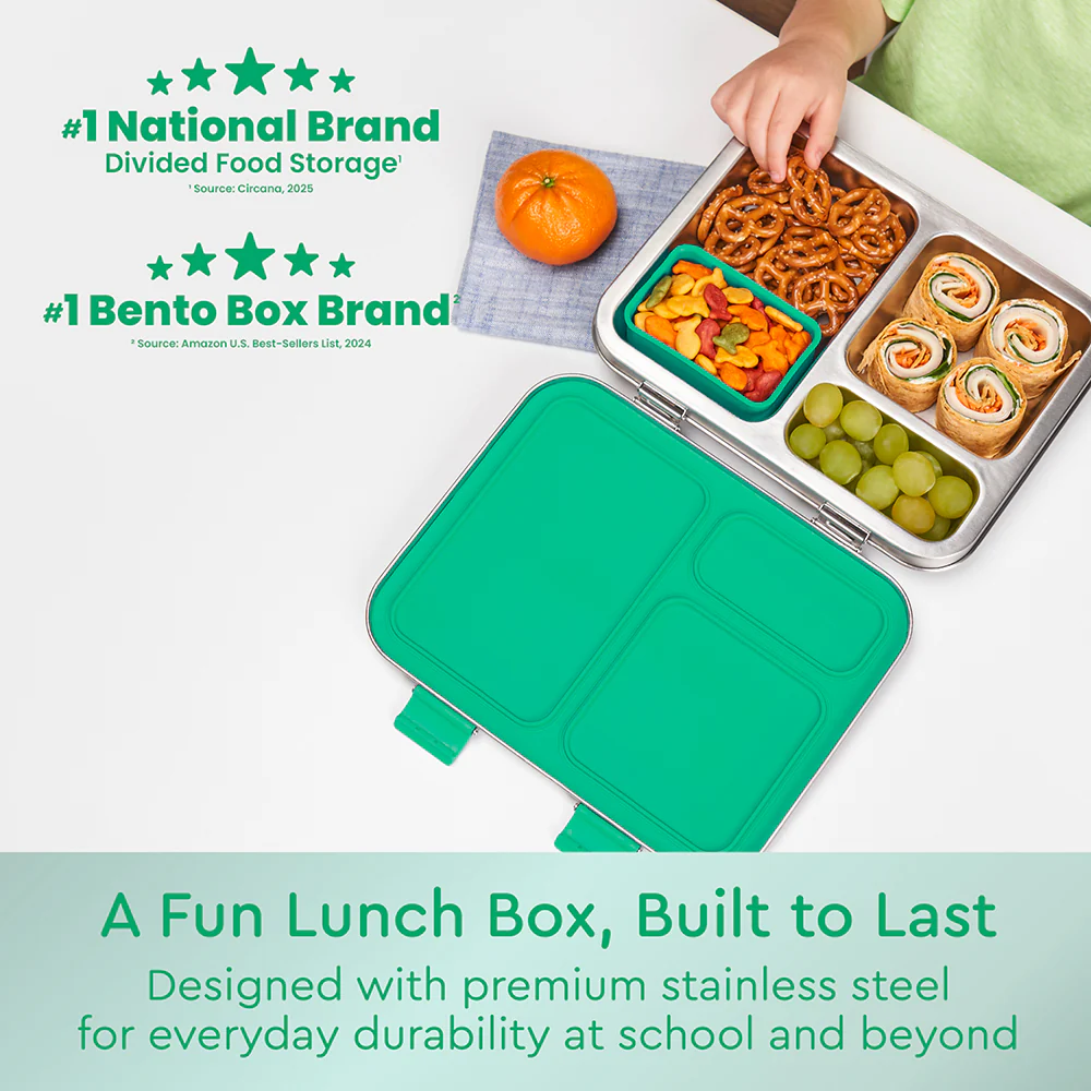 Bentgo Kids Stainless Steel Lunch Box - Image 11