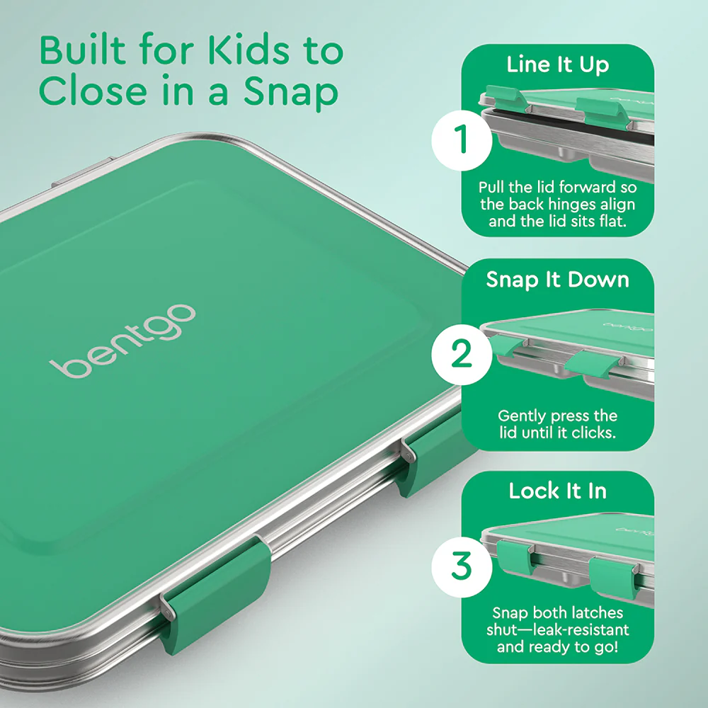 Bentgo Kids Stainless Steel Lunch Box - Image 13