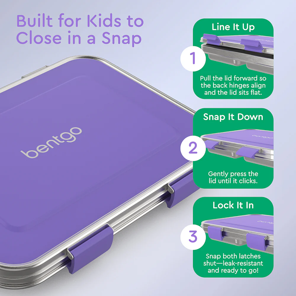 Bentgo Kids Stainless Steel Lunch Box - Image 31