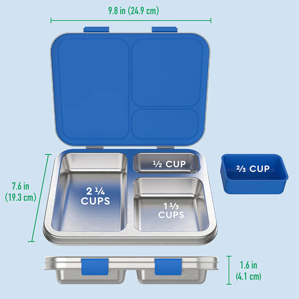 Bentgo Kids Stainless Steel Lunch Box - Image 8