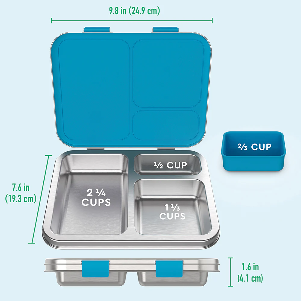 Bentgo Kids Stainless Steel Prints Lunch Box - Image 17