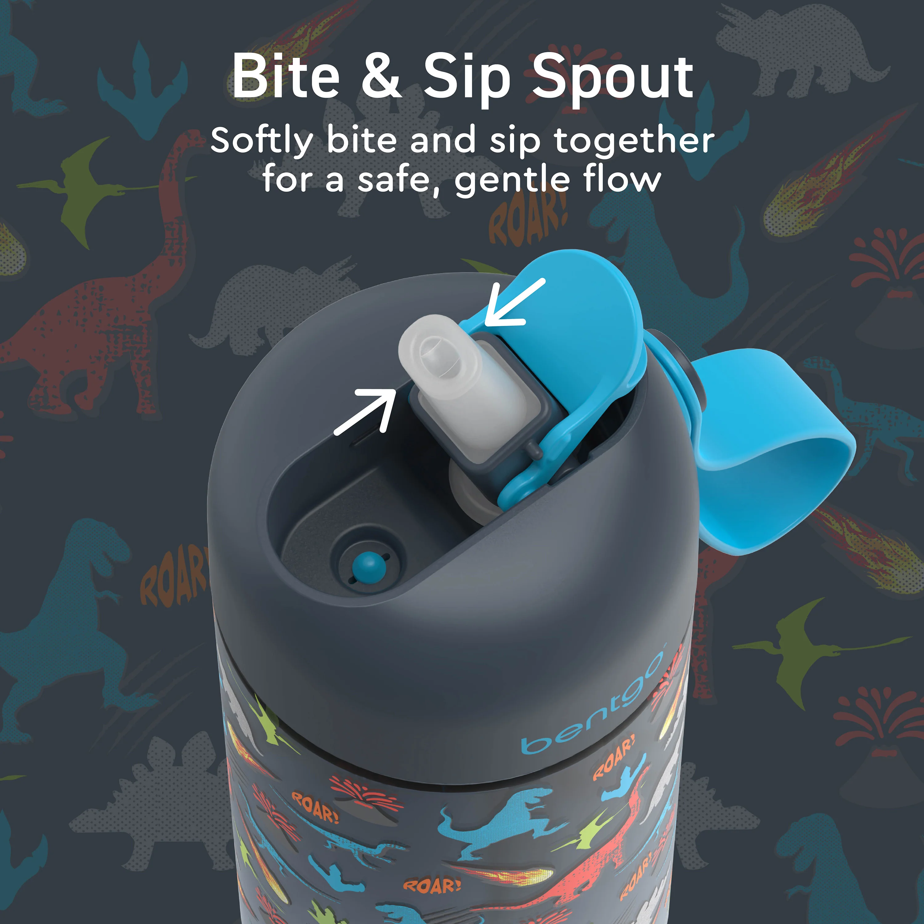 Bentgo Kids Prints Water Bottle (2-Pack) - Image 4