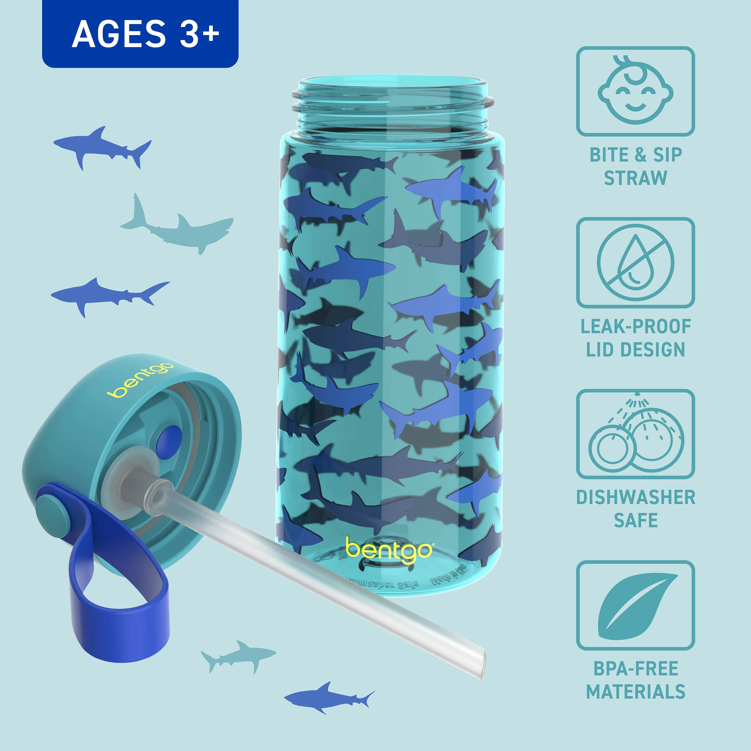 Bentgo Kids Water Bottle - Image 3