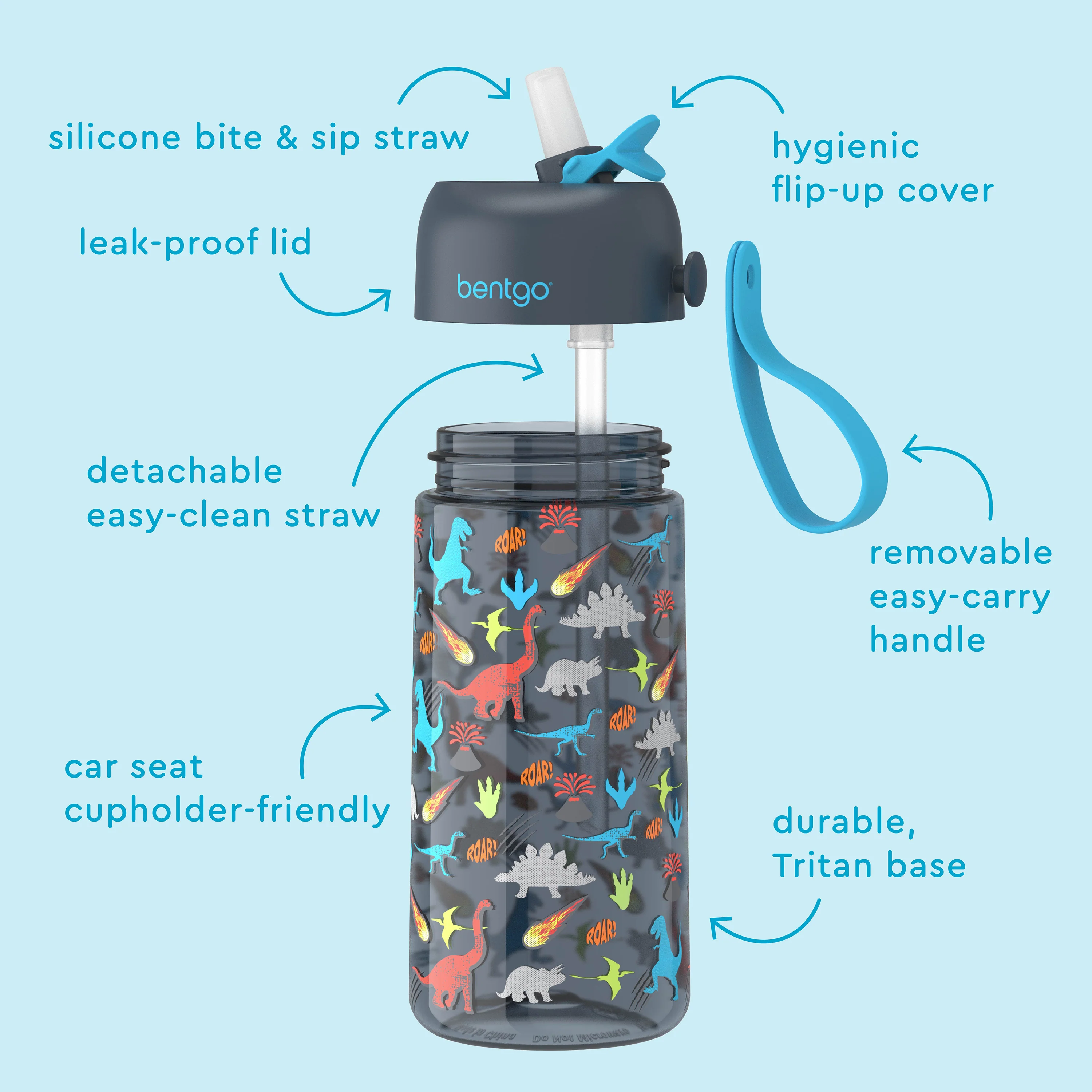 Bentgo Kids Water Bottle - Image 30