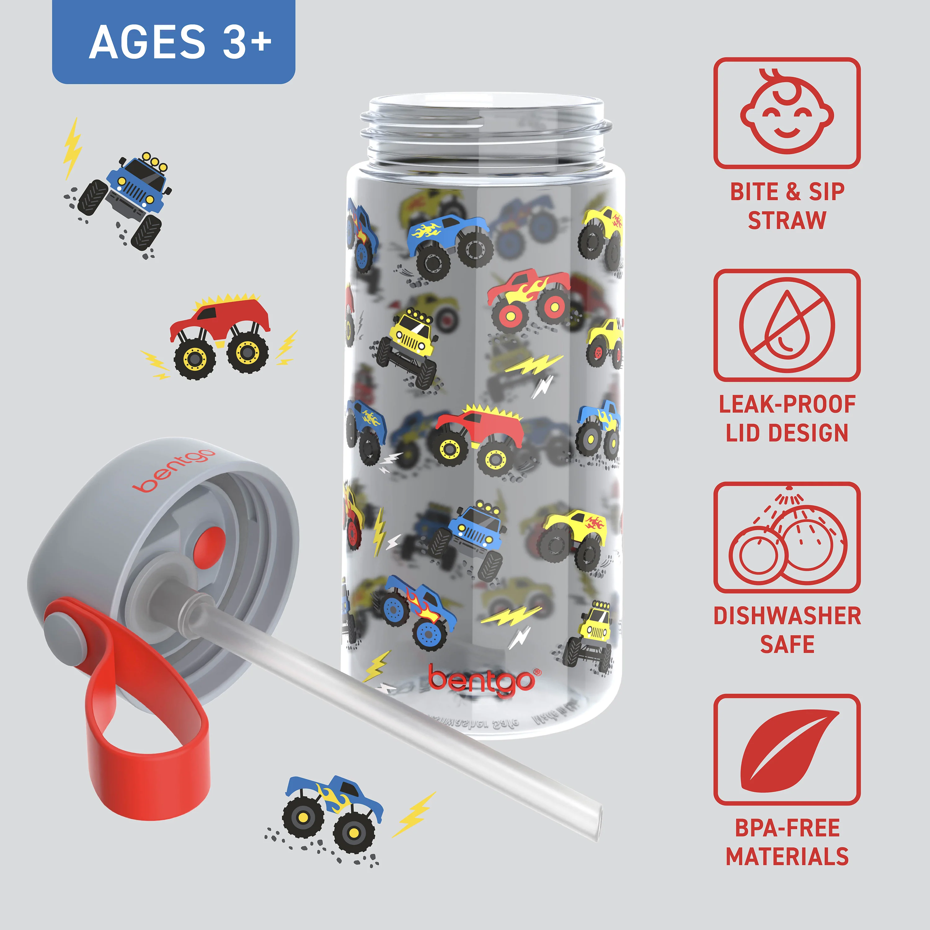 Bentgo Kids Water Bottle - Image 43