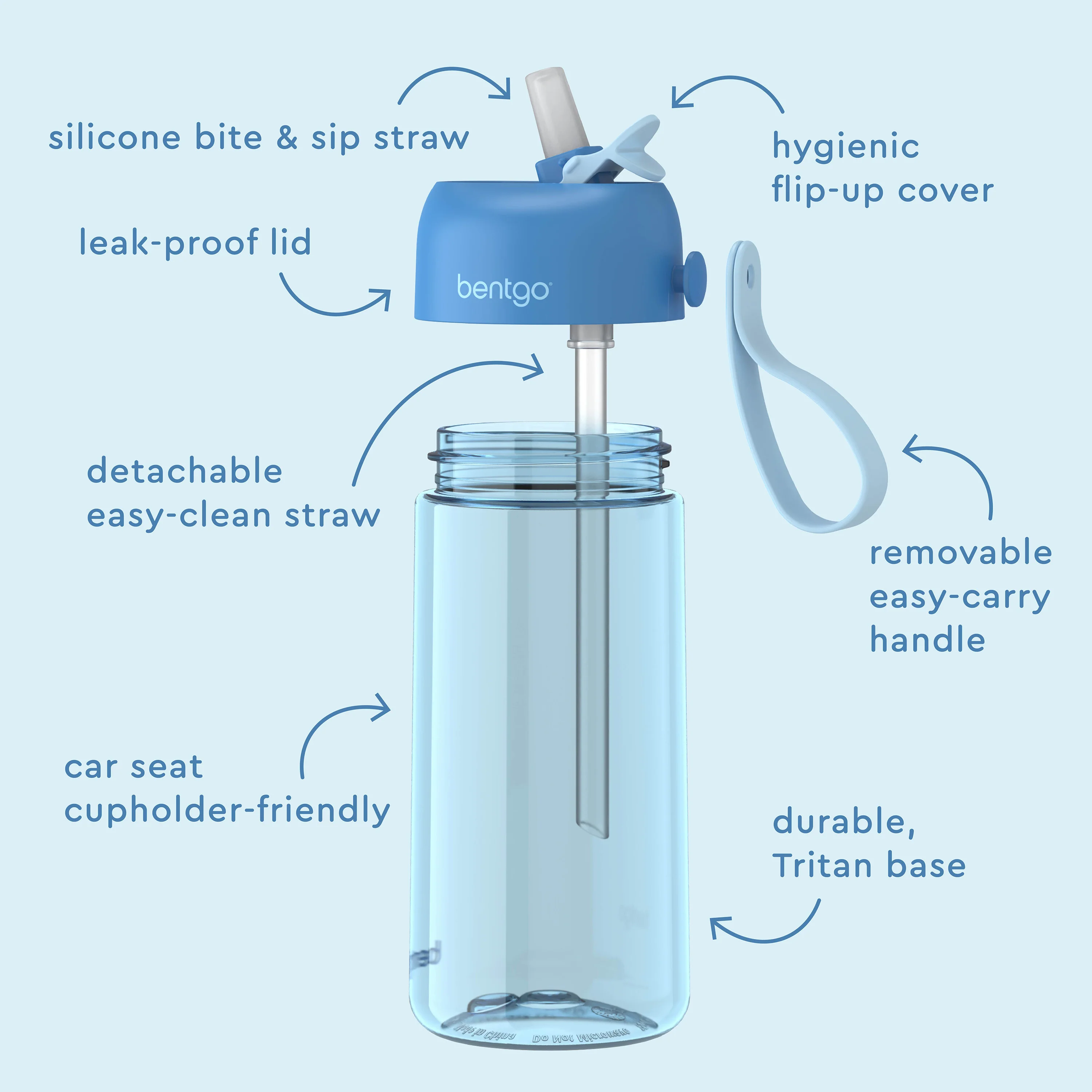 Bentgo Kids Water Bottle - Image 54