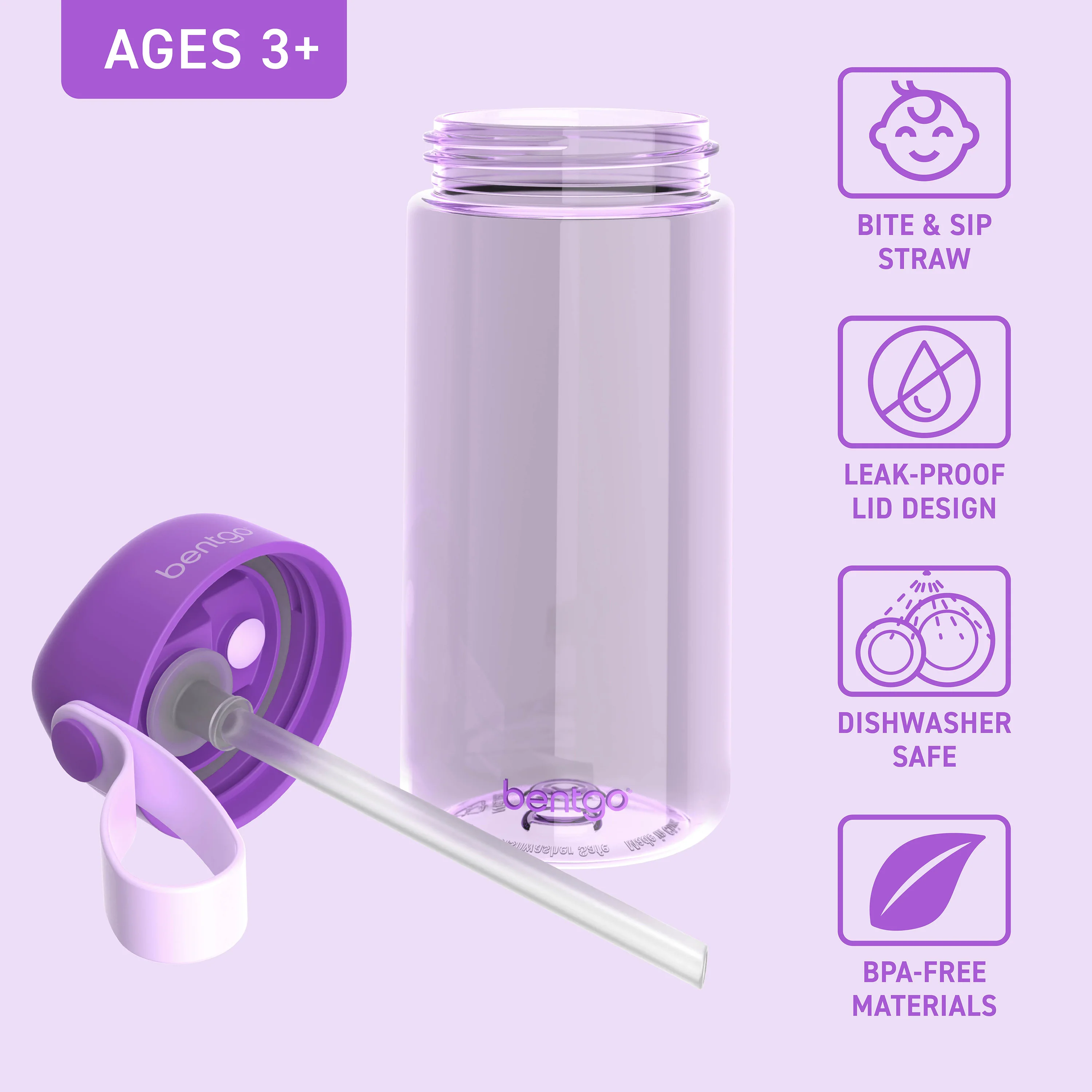 Bentgo Kids Water Bottle - Image 59